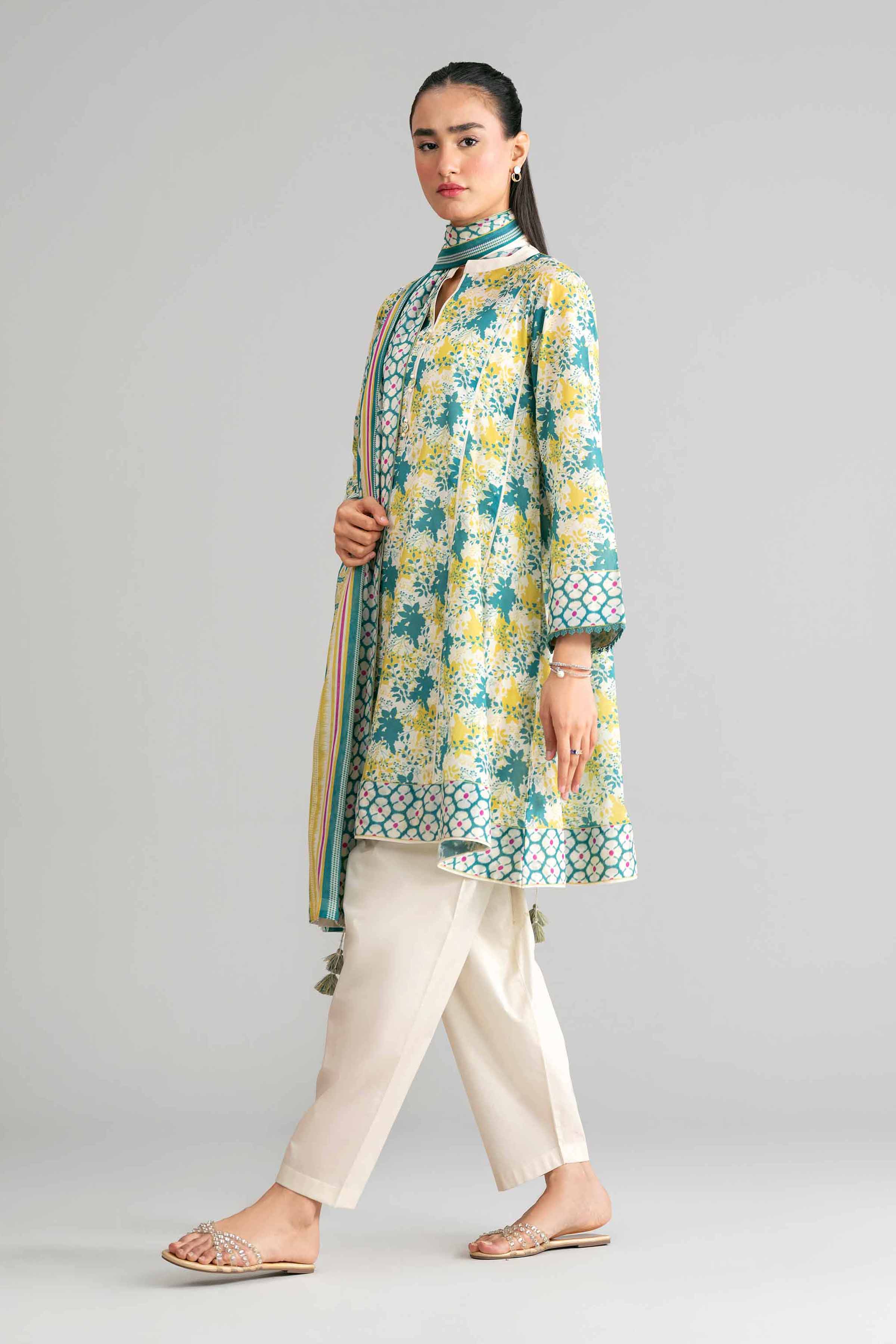 3 Piece - Printed Suit - 42601521