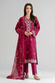 3 Piece Unstitched Embroidered Cambric Suit | MPT-2709-B