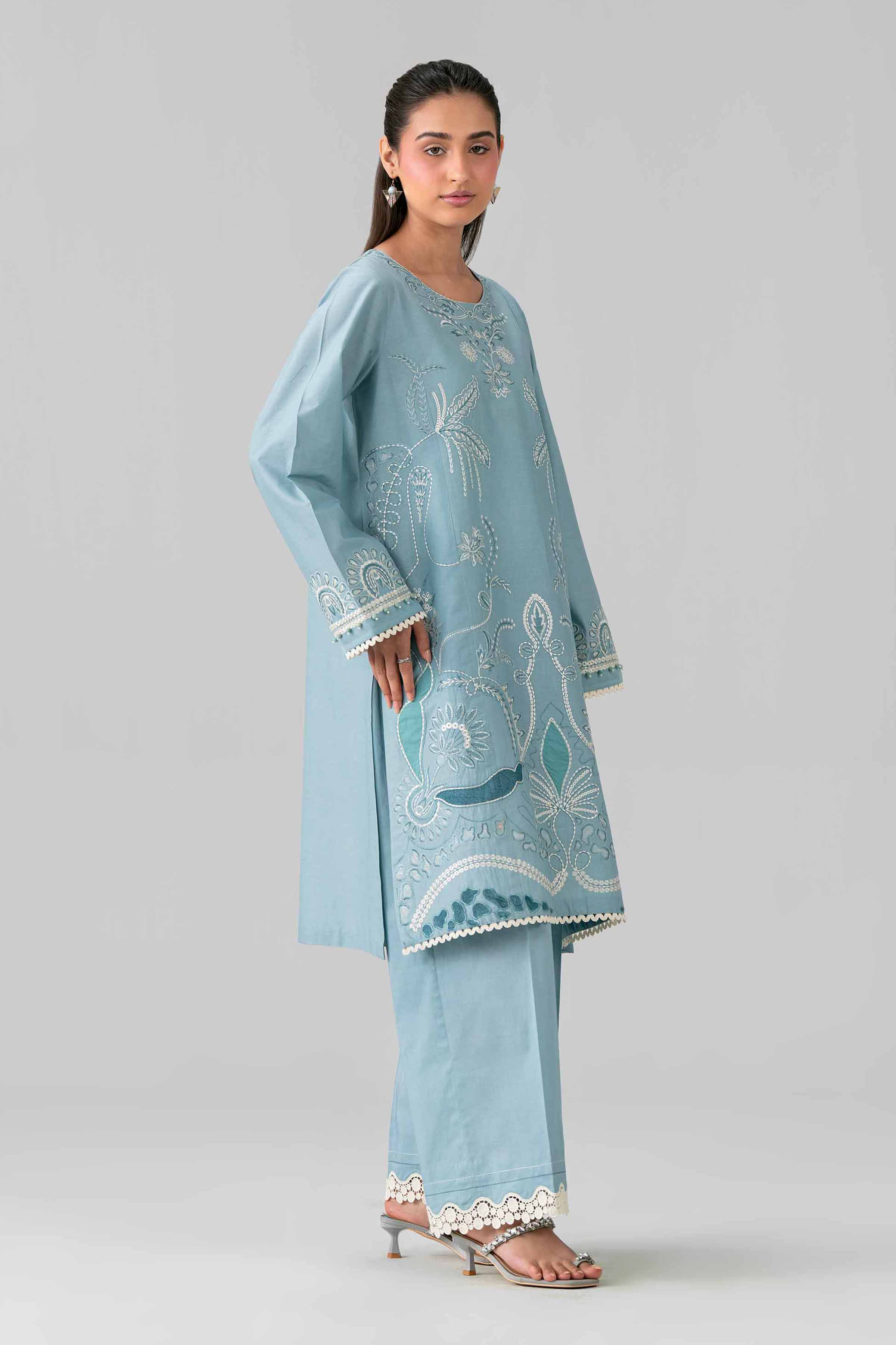 2 Piece - Embroidered Suit - 42601628