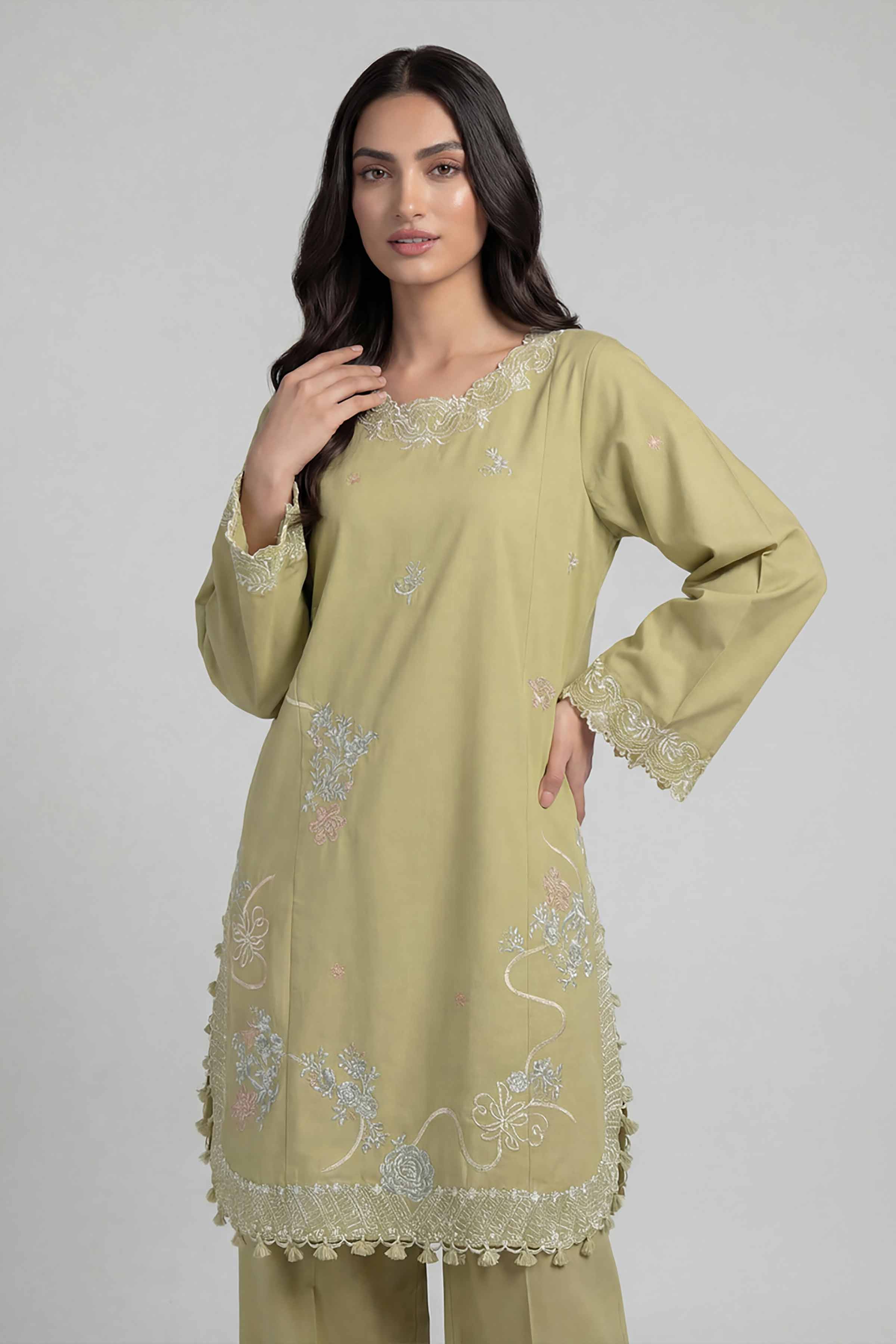 2 Piece - Embroidered Suit - 42601632