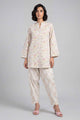 3 Piece Embroidered Chiffon Suit | MCS-25-104