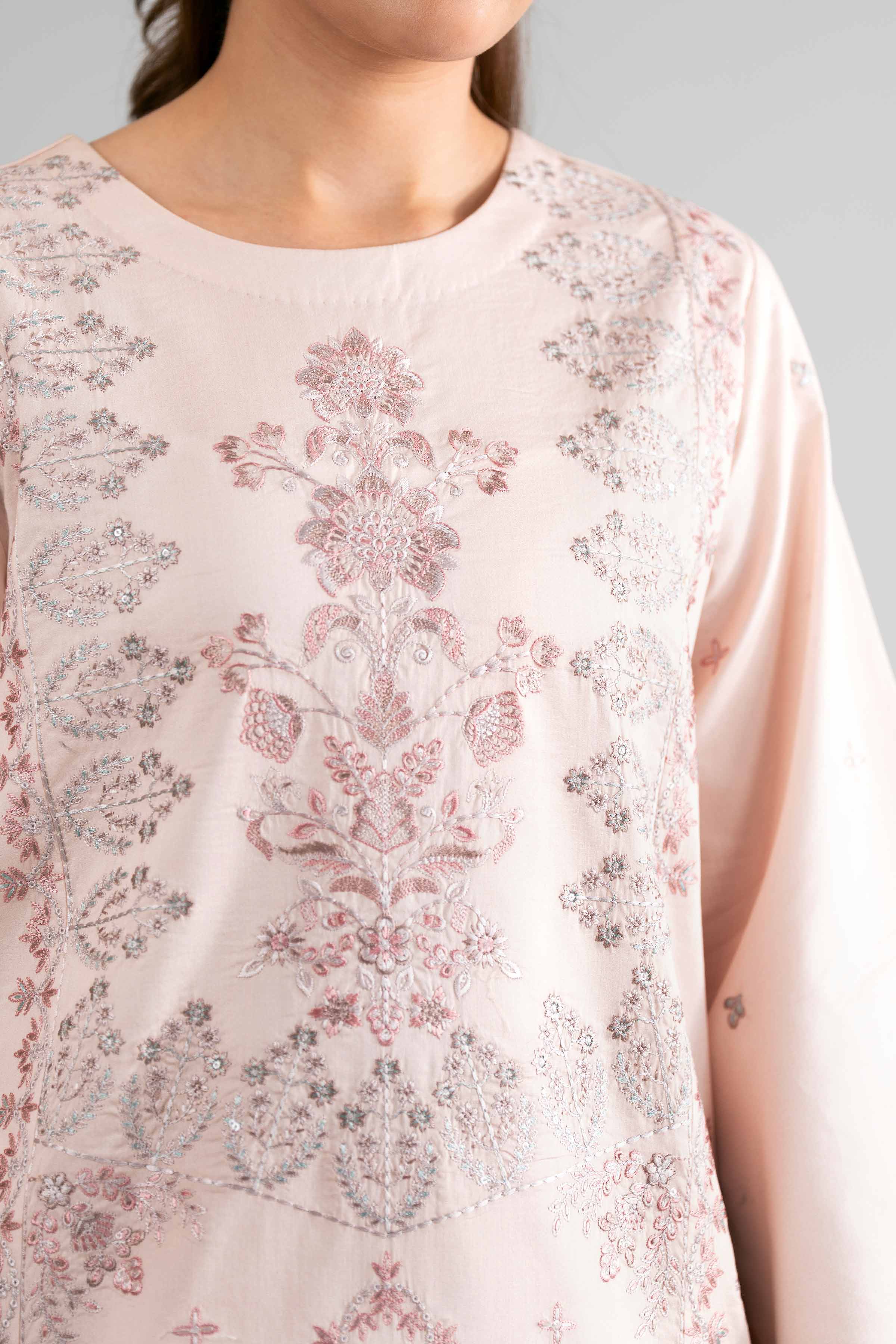 3 Piece - Digital Printed Embroidered Suit - 42601732