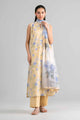 3 Piece Unstitched Embroidered Linen Suit
