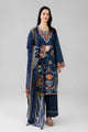 Embroidered Chiffon Fabric (2Pcs) | LF-916