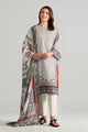 3 Piece Embroidered Organza Suit
