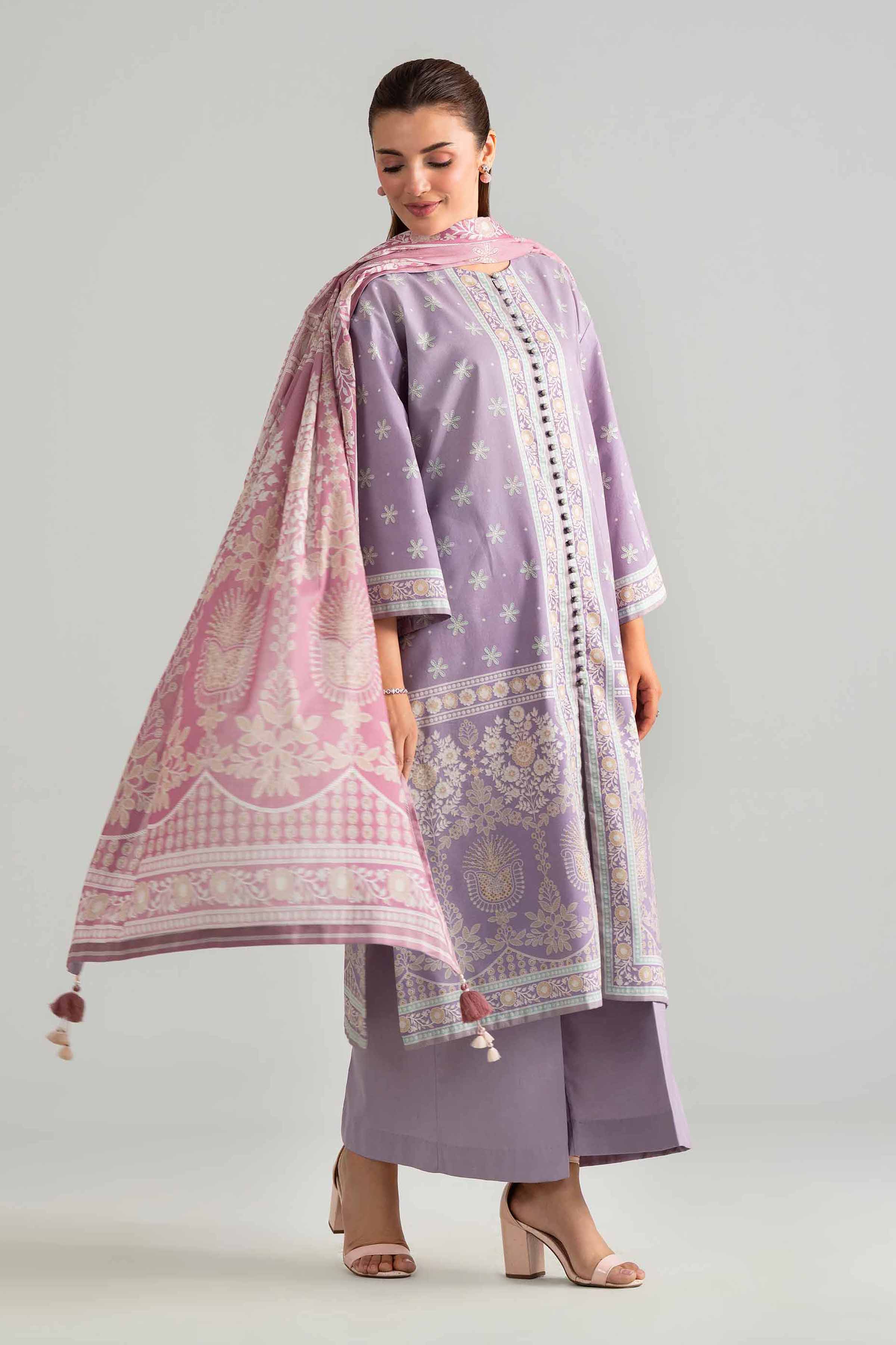 3 Piece - Digital Printed Suit - 42601851