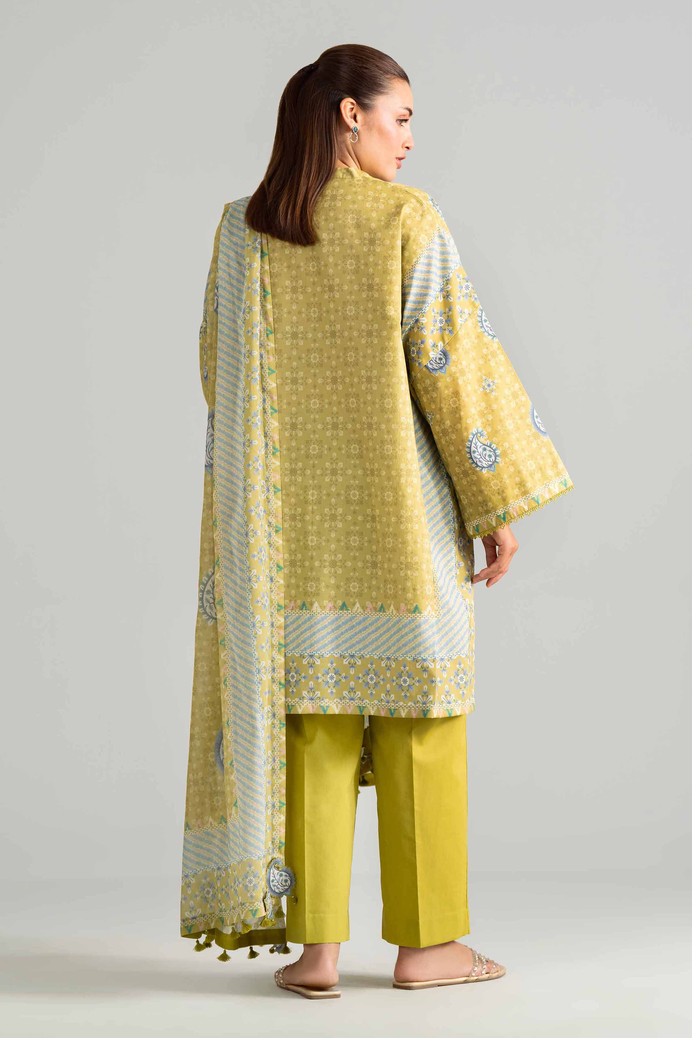 3 Piece - Digital Printed Suit - 42601852
