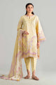3 Piece Embroidered Organza Suit