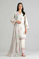 3 Piece Embellished Crepe Suit
