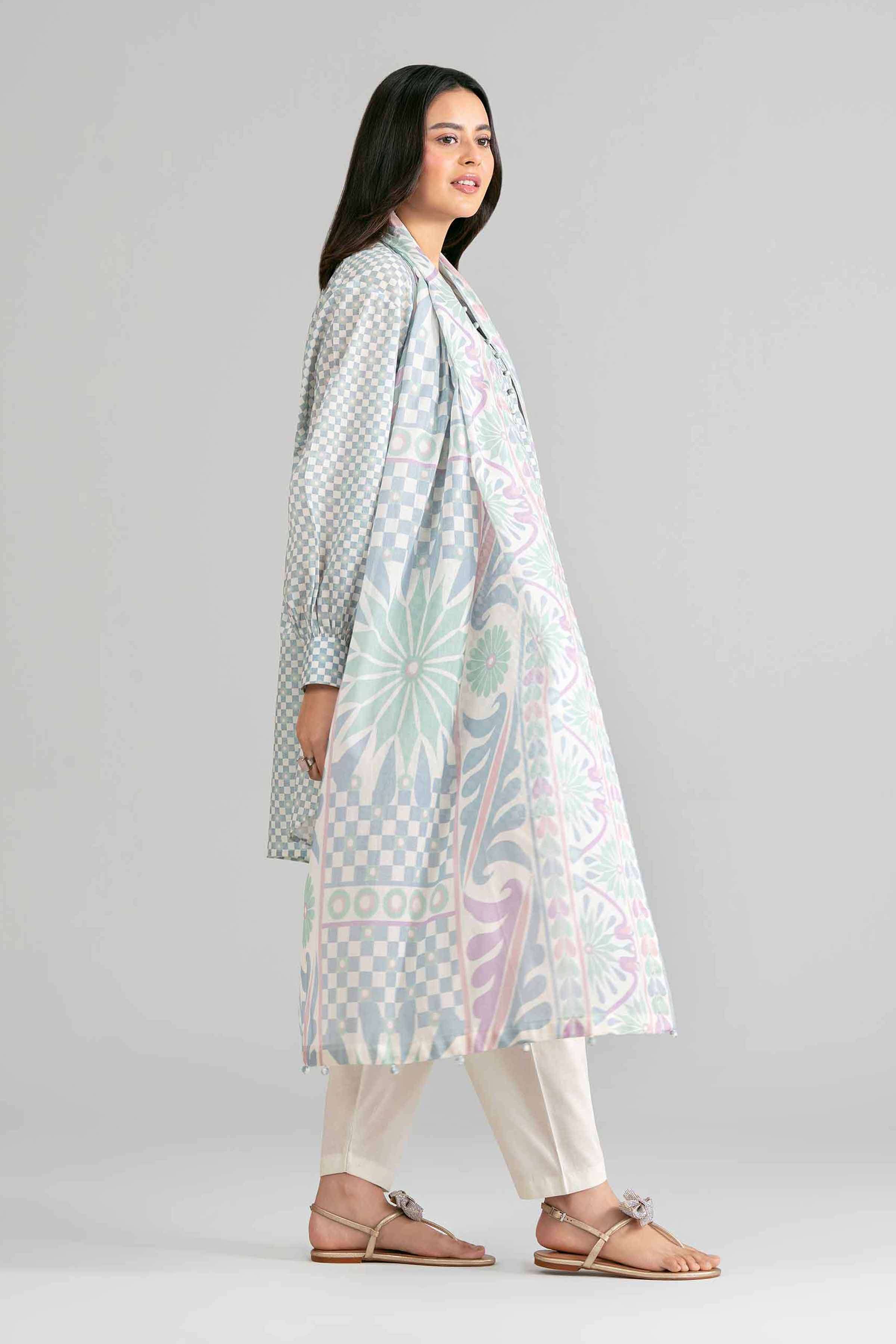 3 Piece - Printed Suit - 42601864