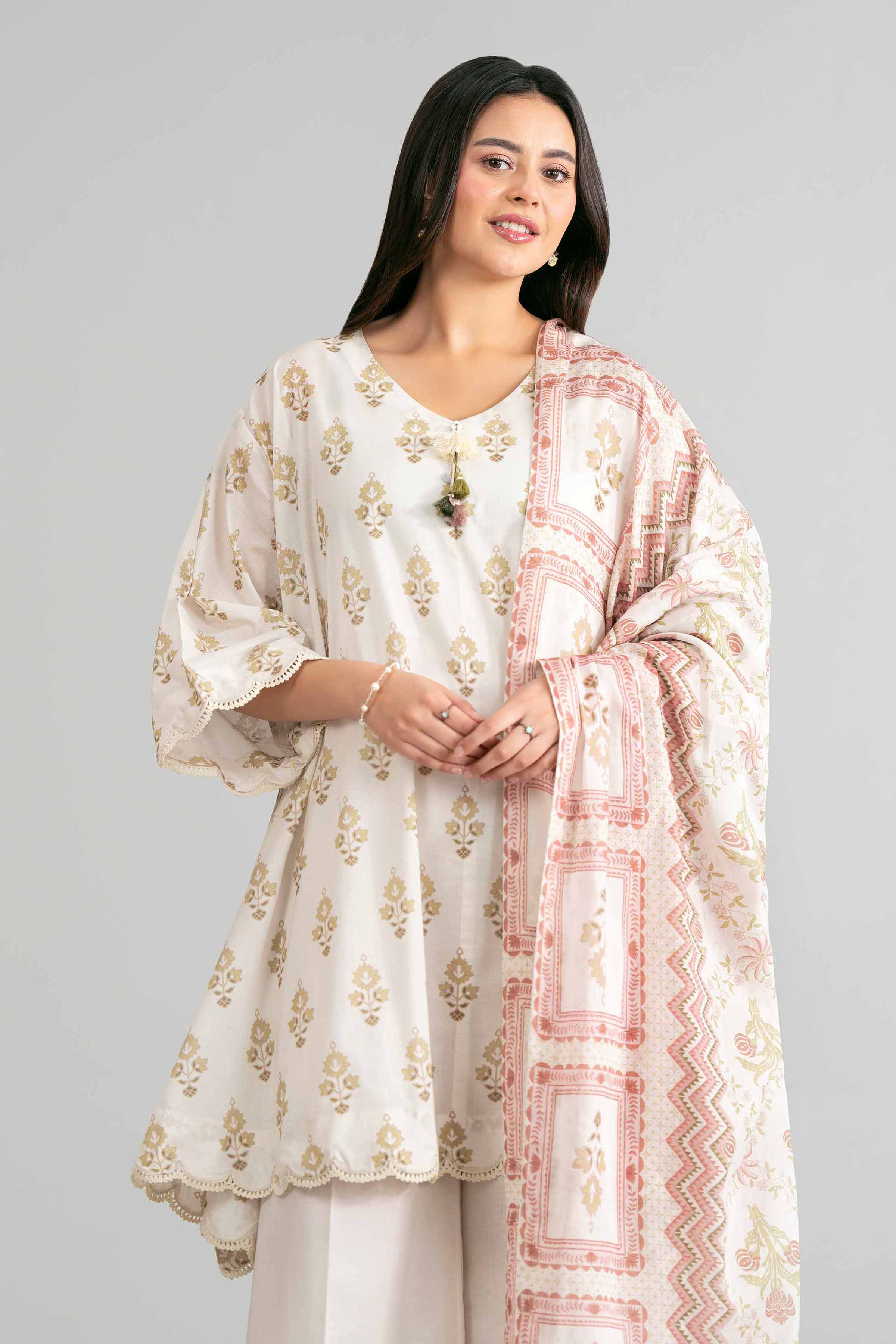 3 Piece - Printed Suit - 42601874