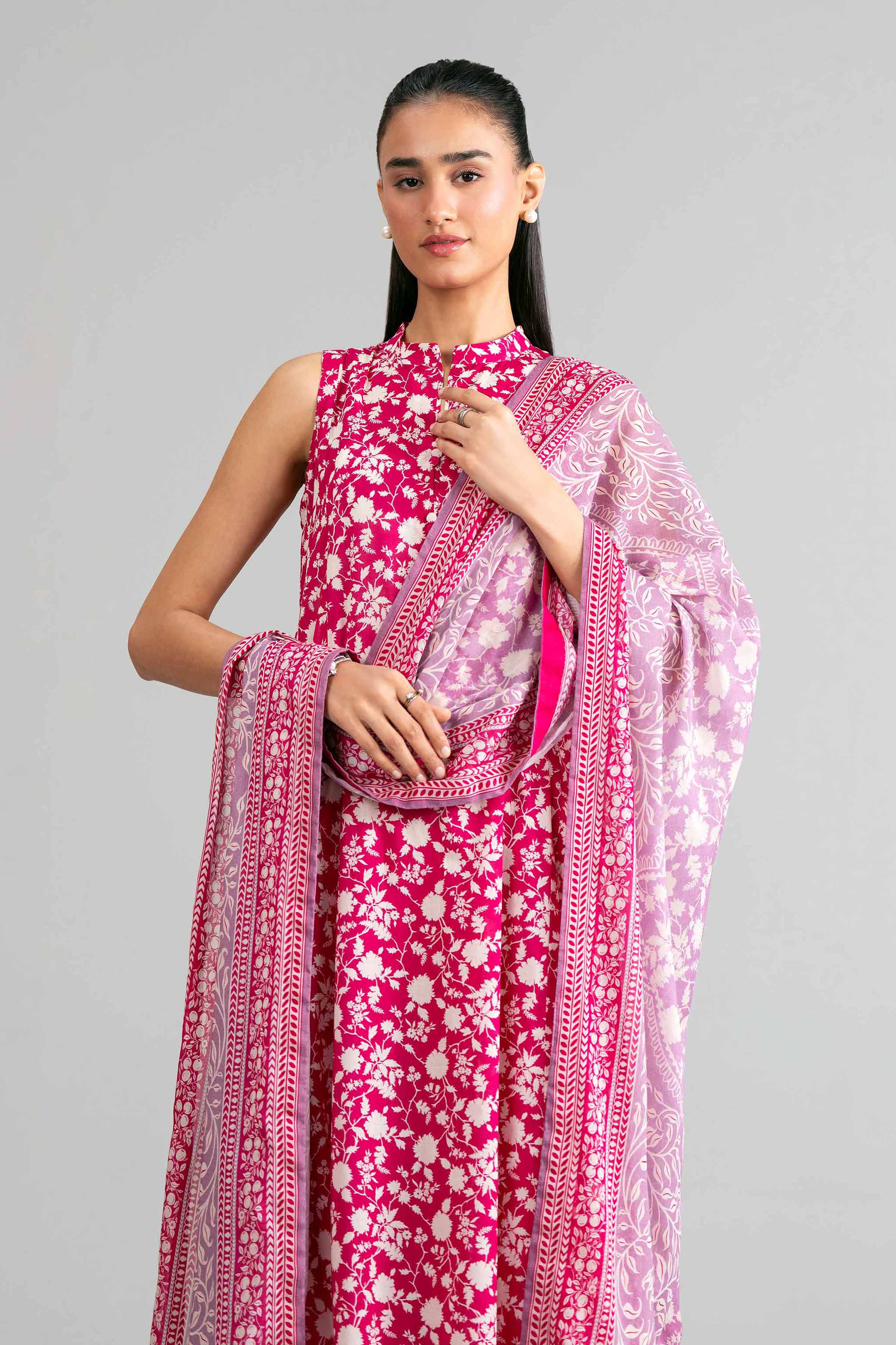 3 Piece - Printed Suit - 42601887