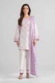 3 Piece - Printed Embroidered Suit - 42601972