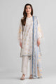 3 Piece - Printed Embroidered Suit - 42601973