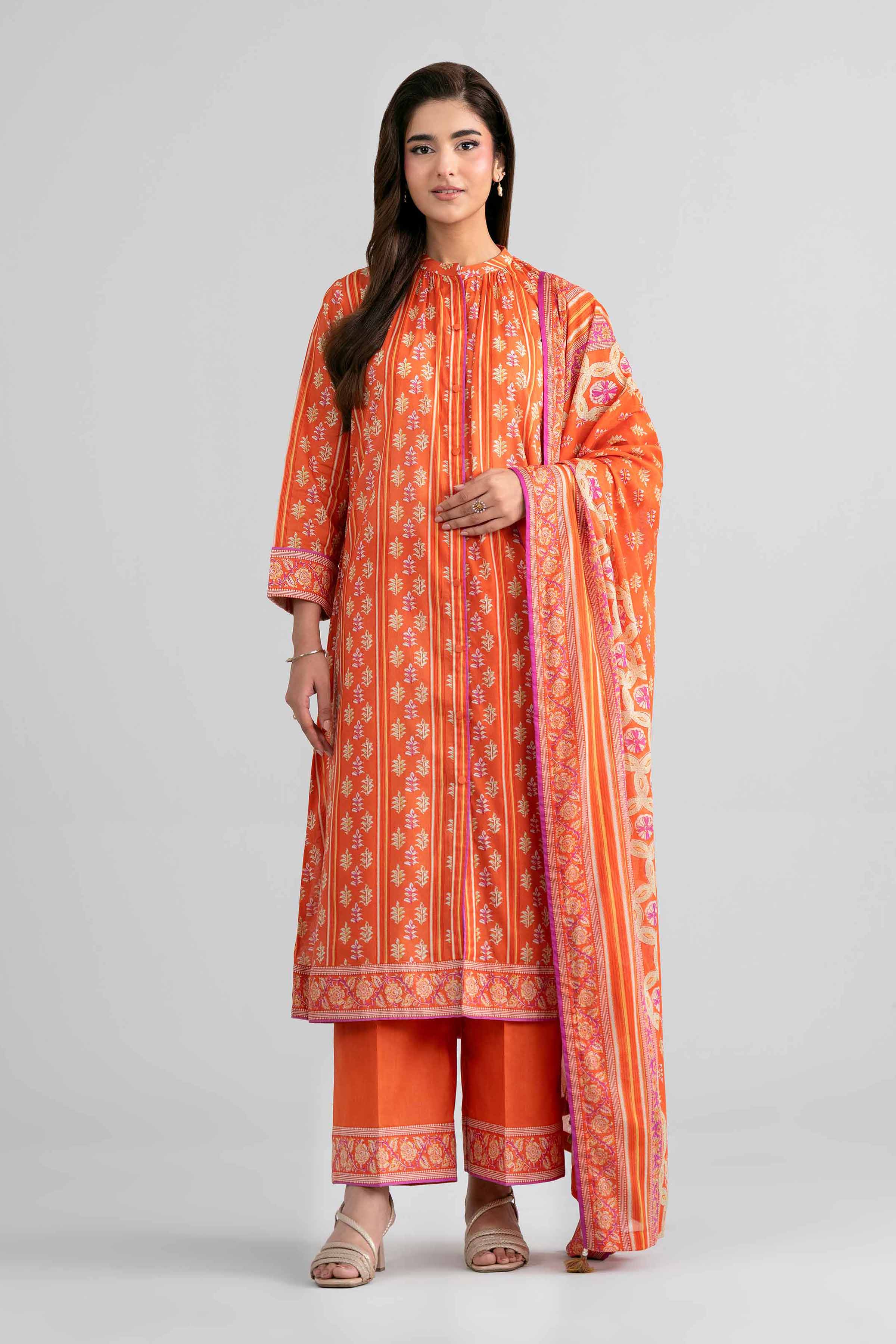 3 Piece - Printed Suit - 42601974