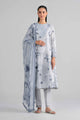 3 Piece - Digital Printed Embroidered Suit - 42601995