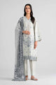 3 Piece - Digital Printed Embroidered Suit - 42602012