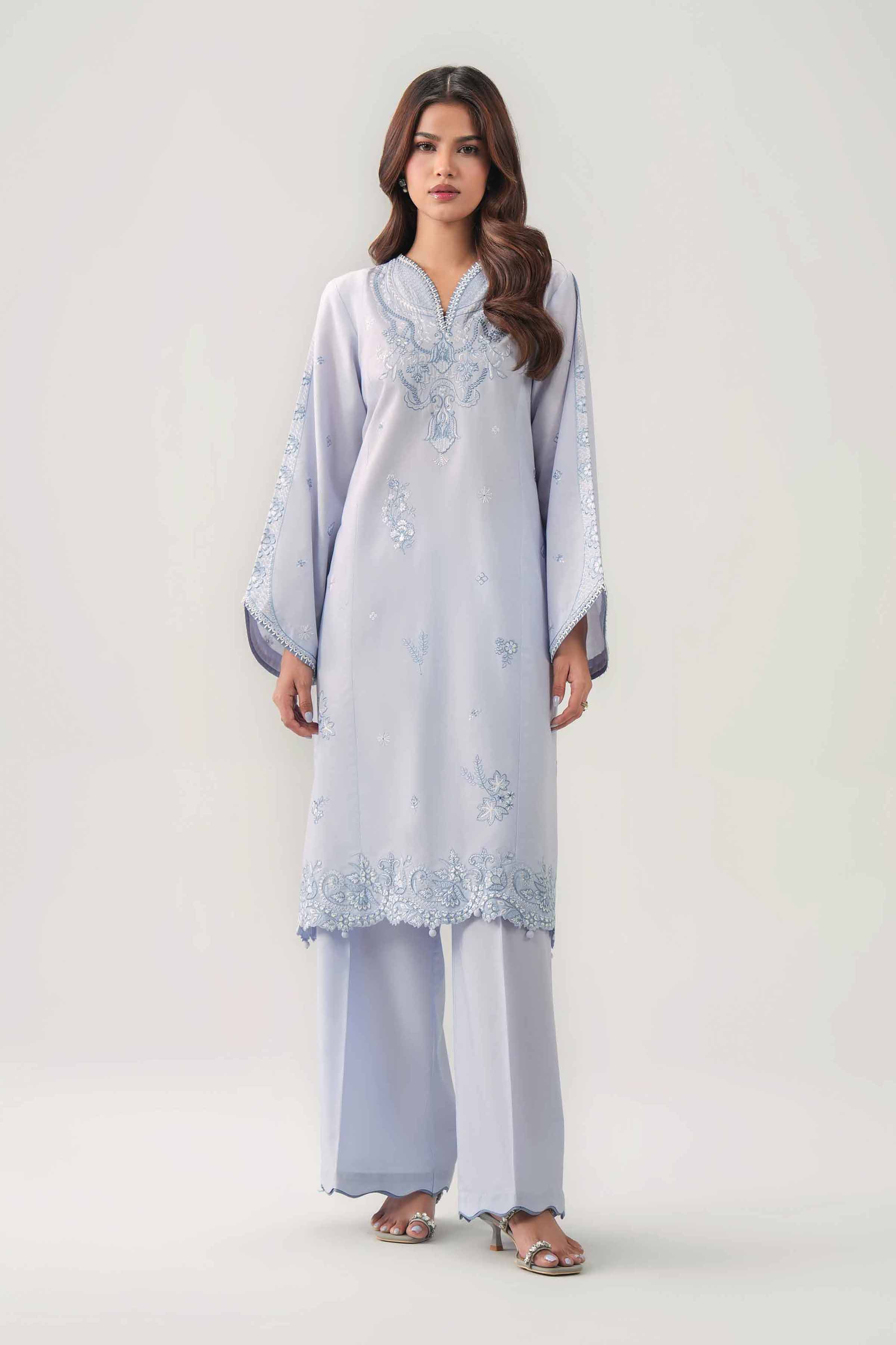 2 Piece - Embroidered Suit - 42602082