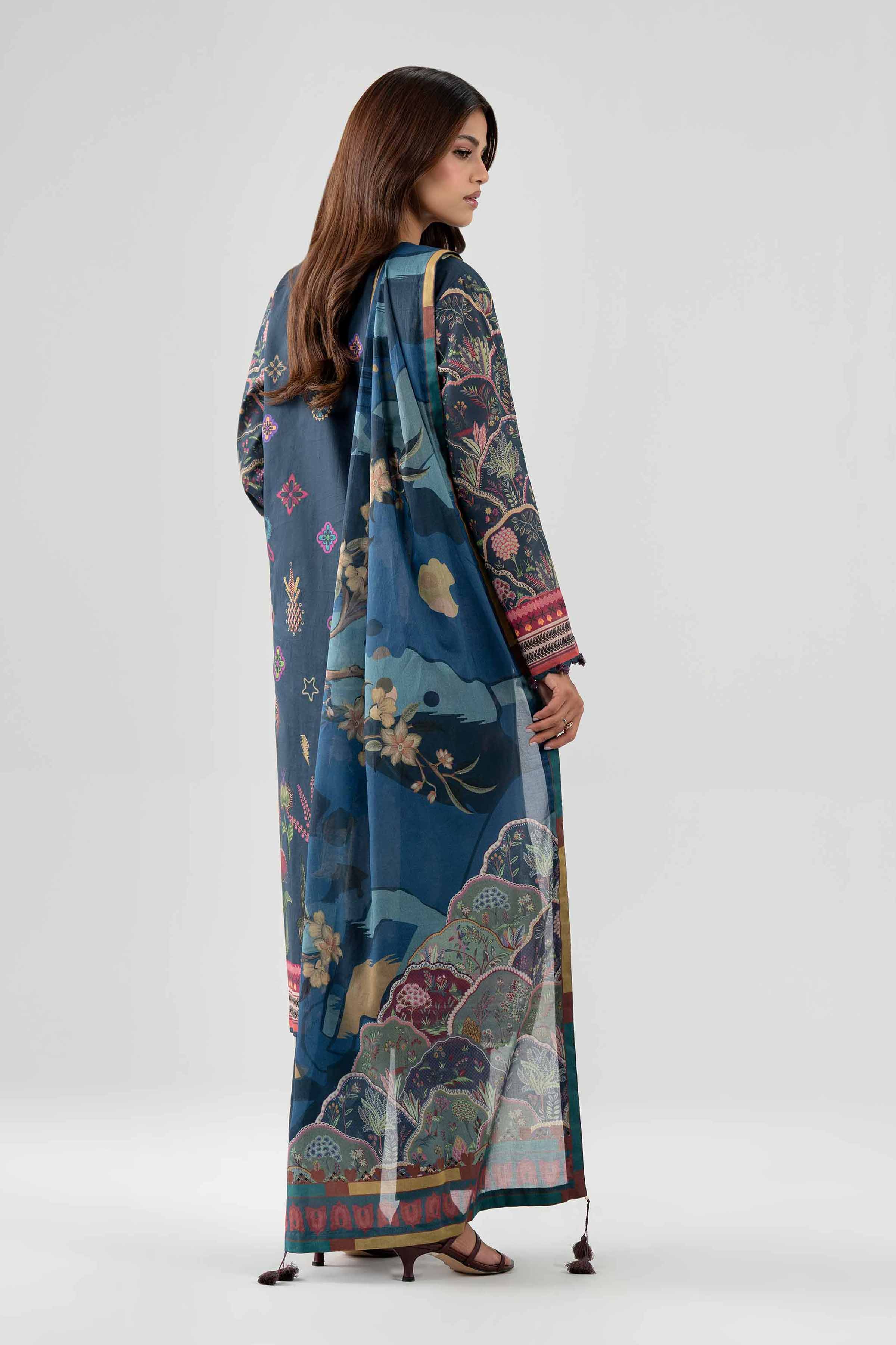 3 Piece - Digital Printed Suit - 42602104