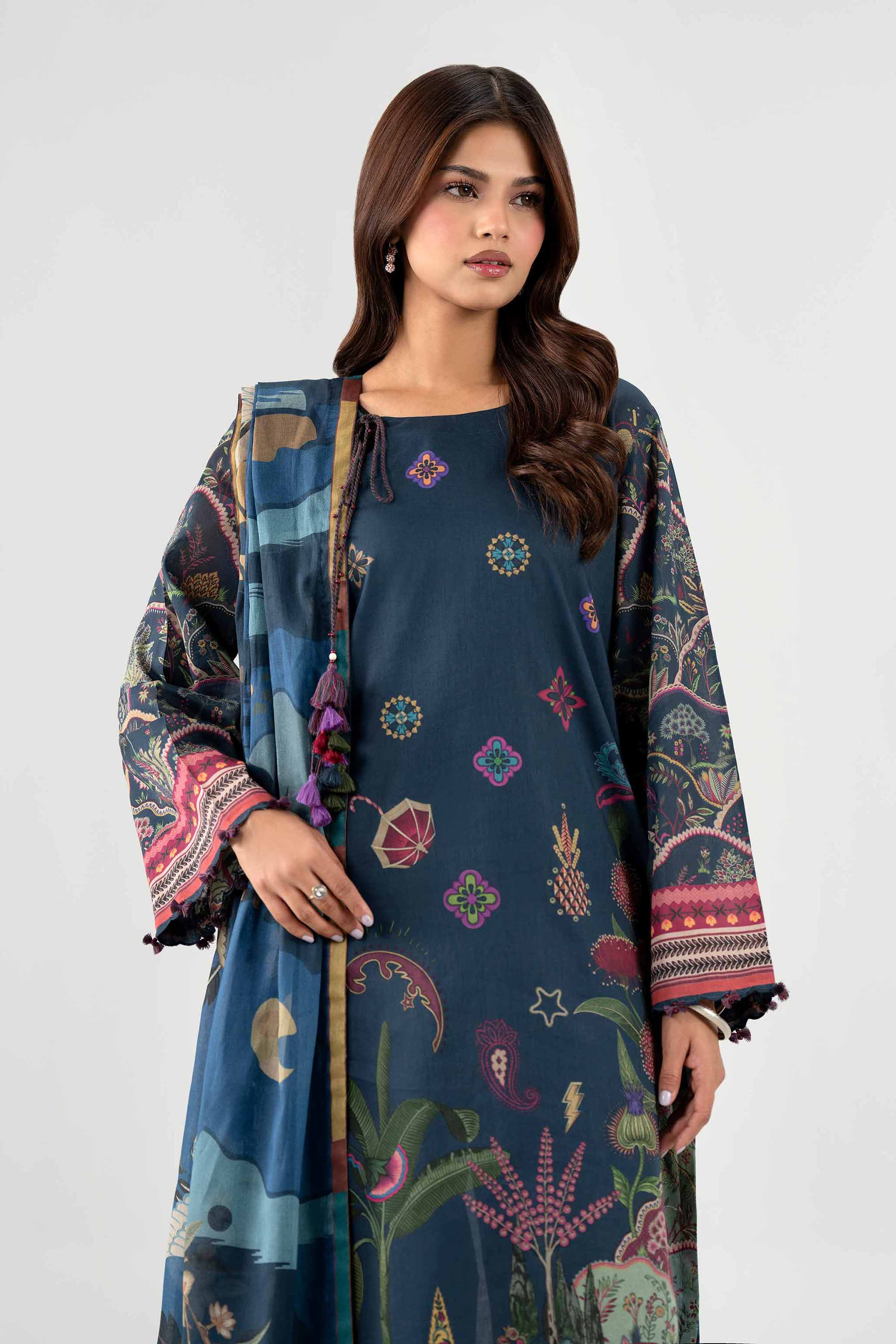 3 Piece - Digital Printed Suit - 42602104