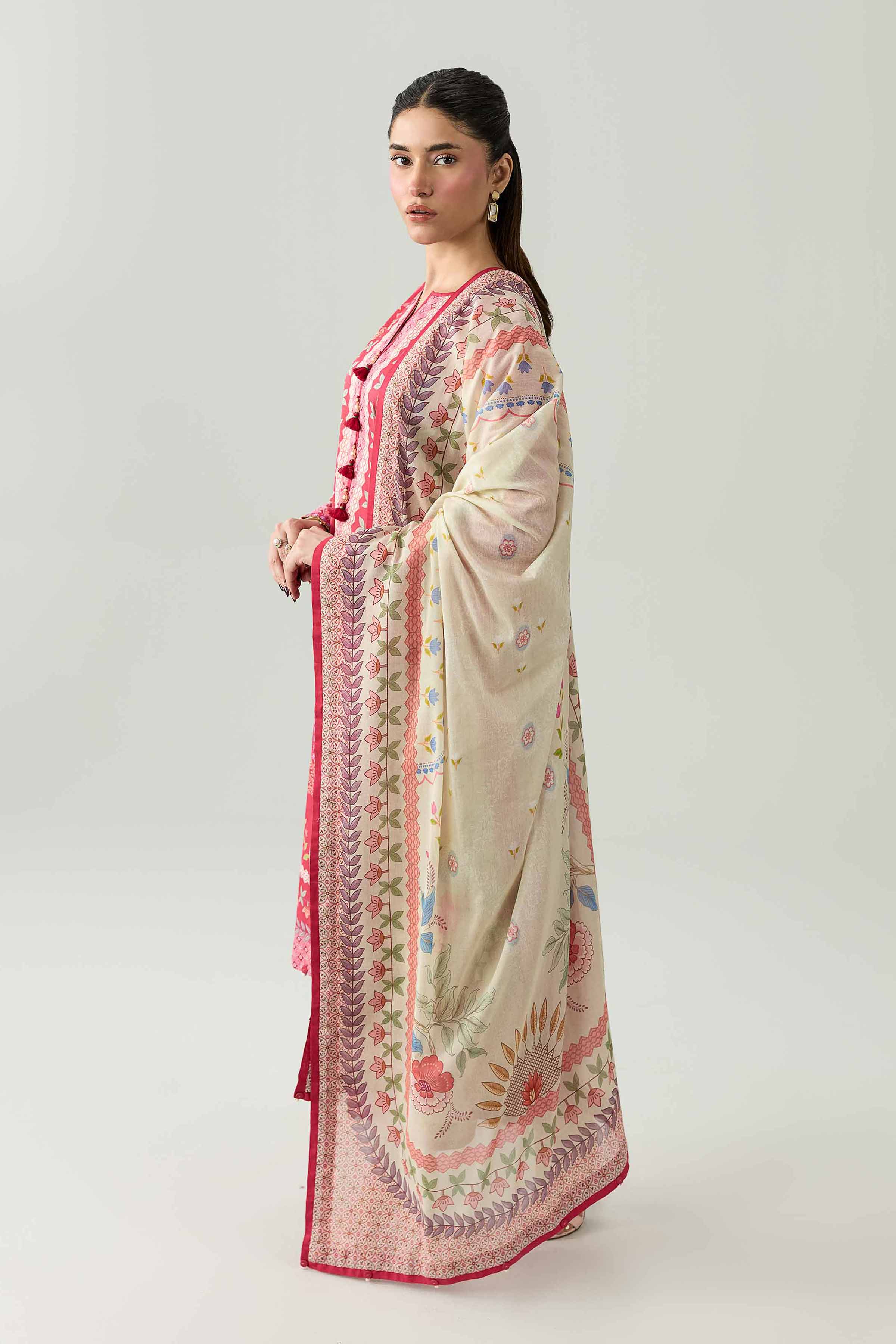 3 Piece - Digital Printed Suit - 42602110