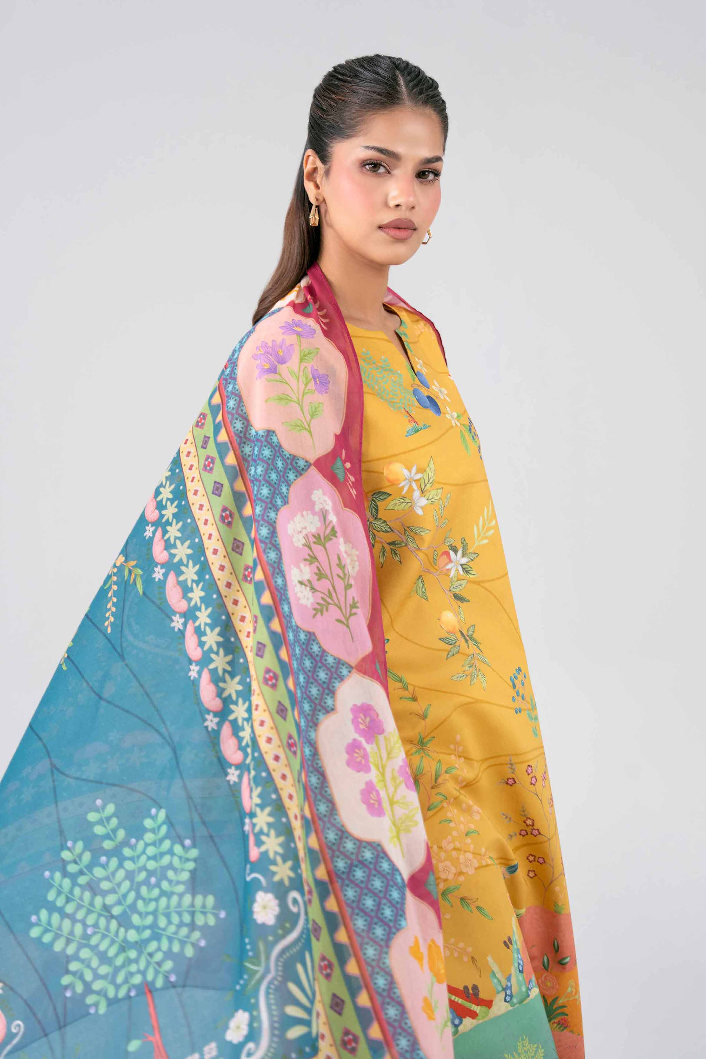 3 Piece - Digital Printed Suit - 42602113