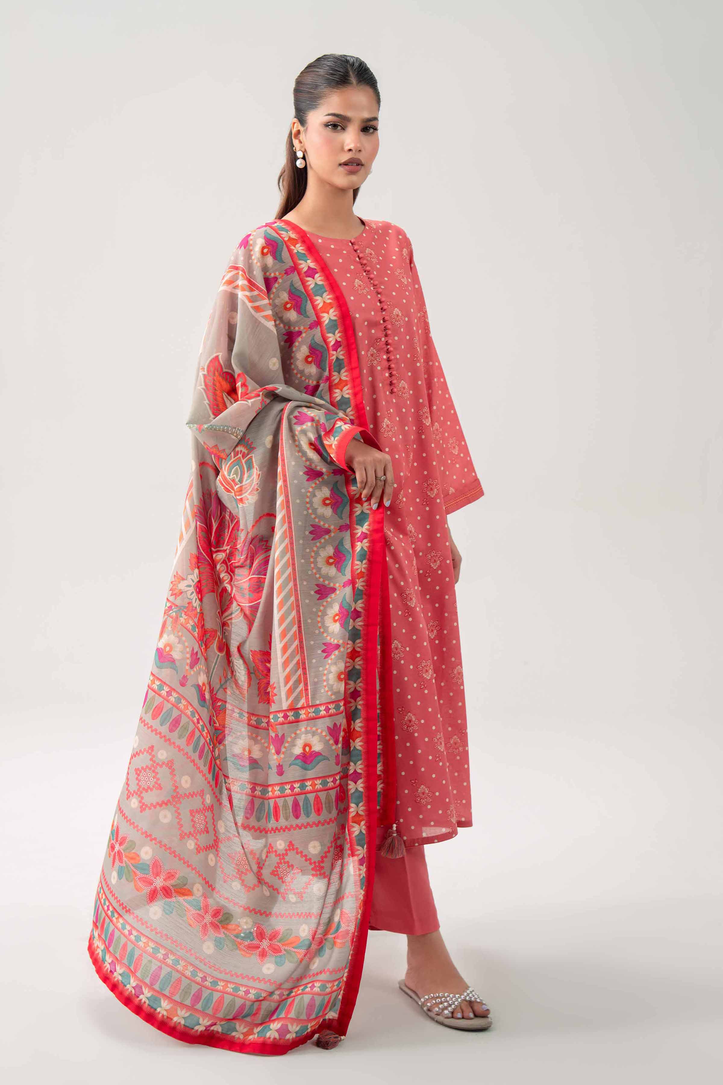3 Piece - Digital Printed Suit - 42602120