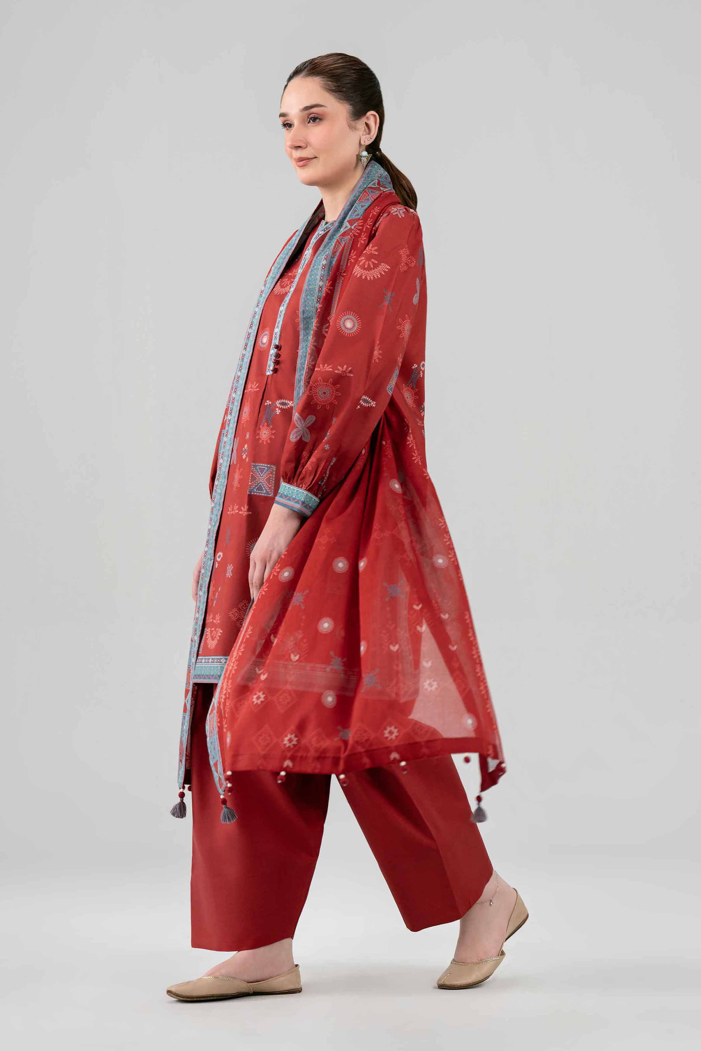 3 Piece - Printed Suit - 42602124