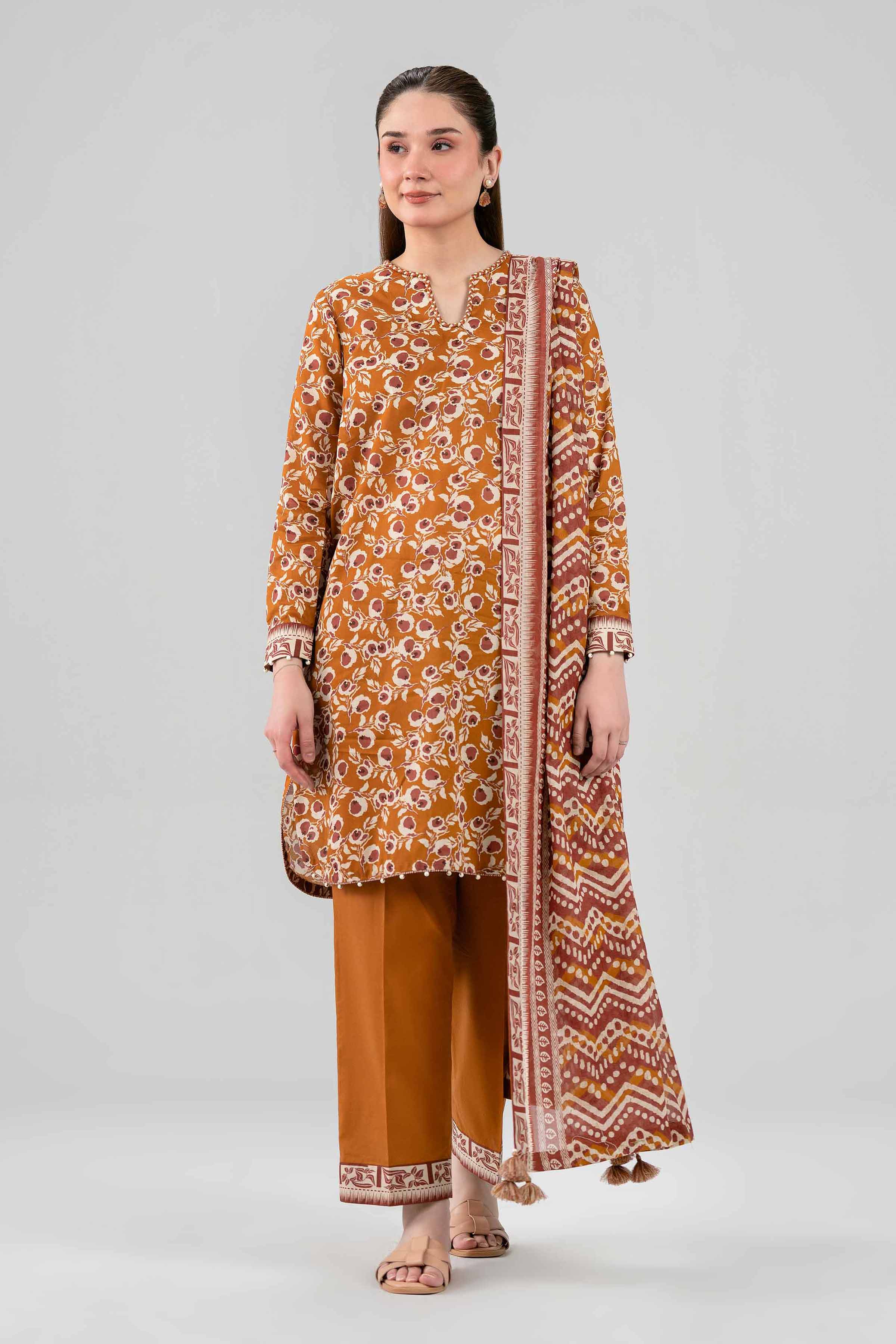 3 Piece - Printed Suit - 42602131