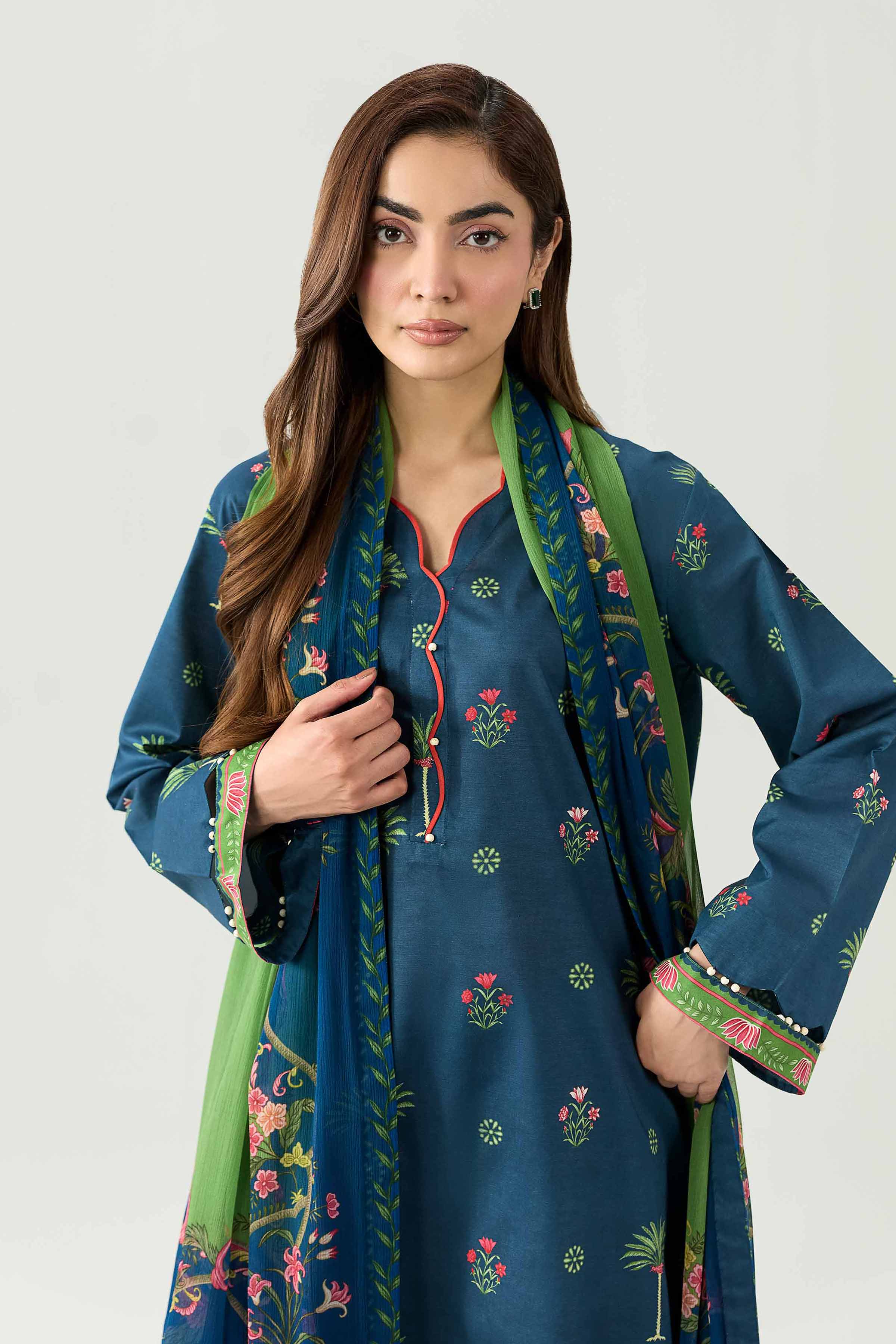 3 Piece - Digital Printed Suit - 42602190