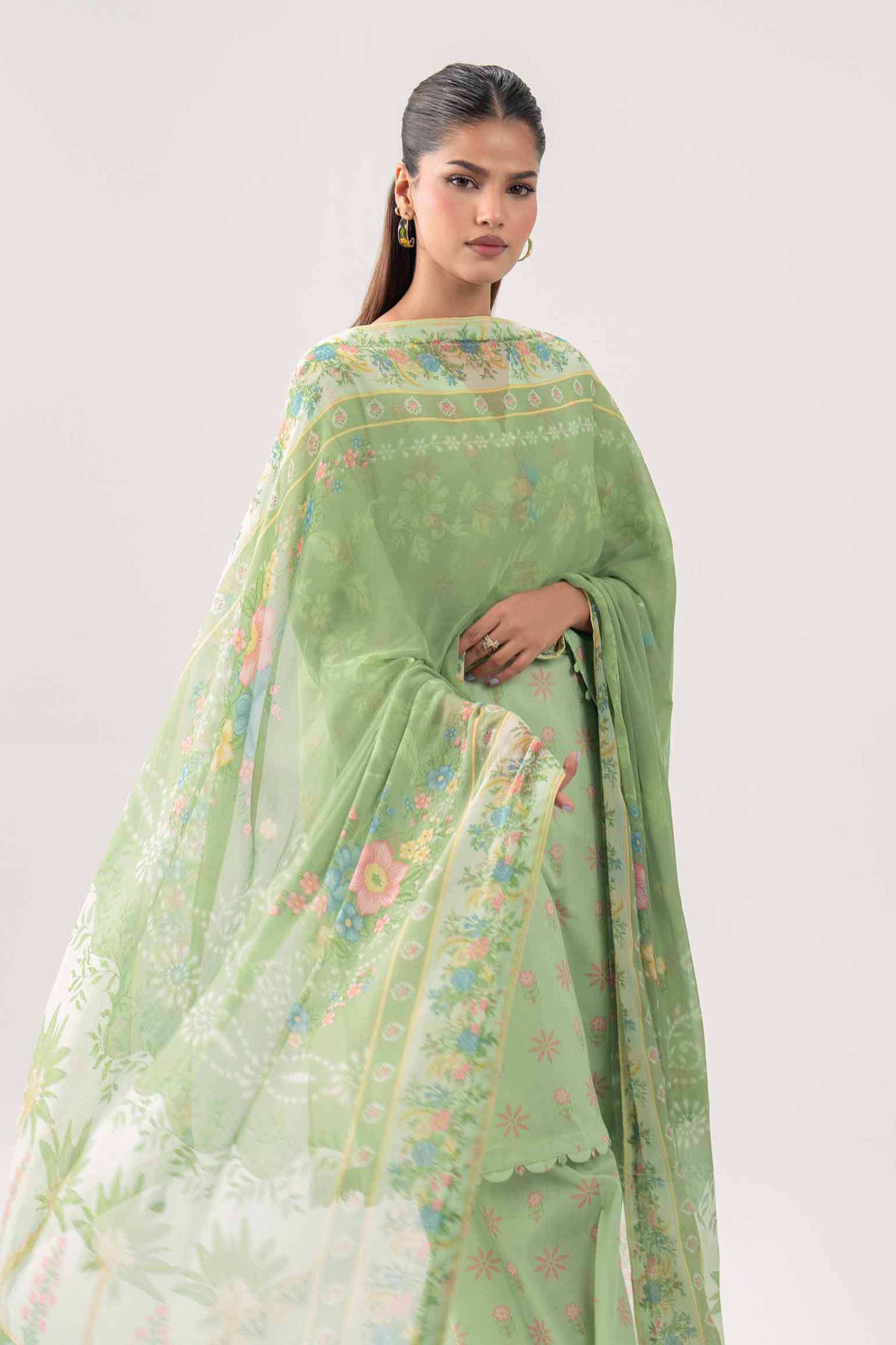 3 Piece - Digital Printed Suit - 42602193