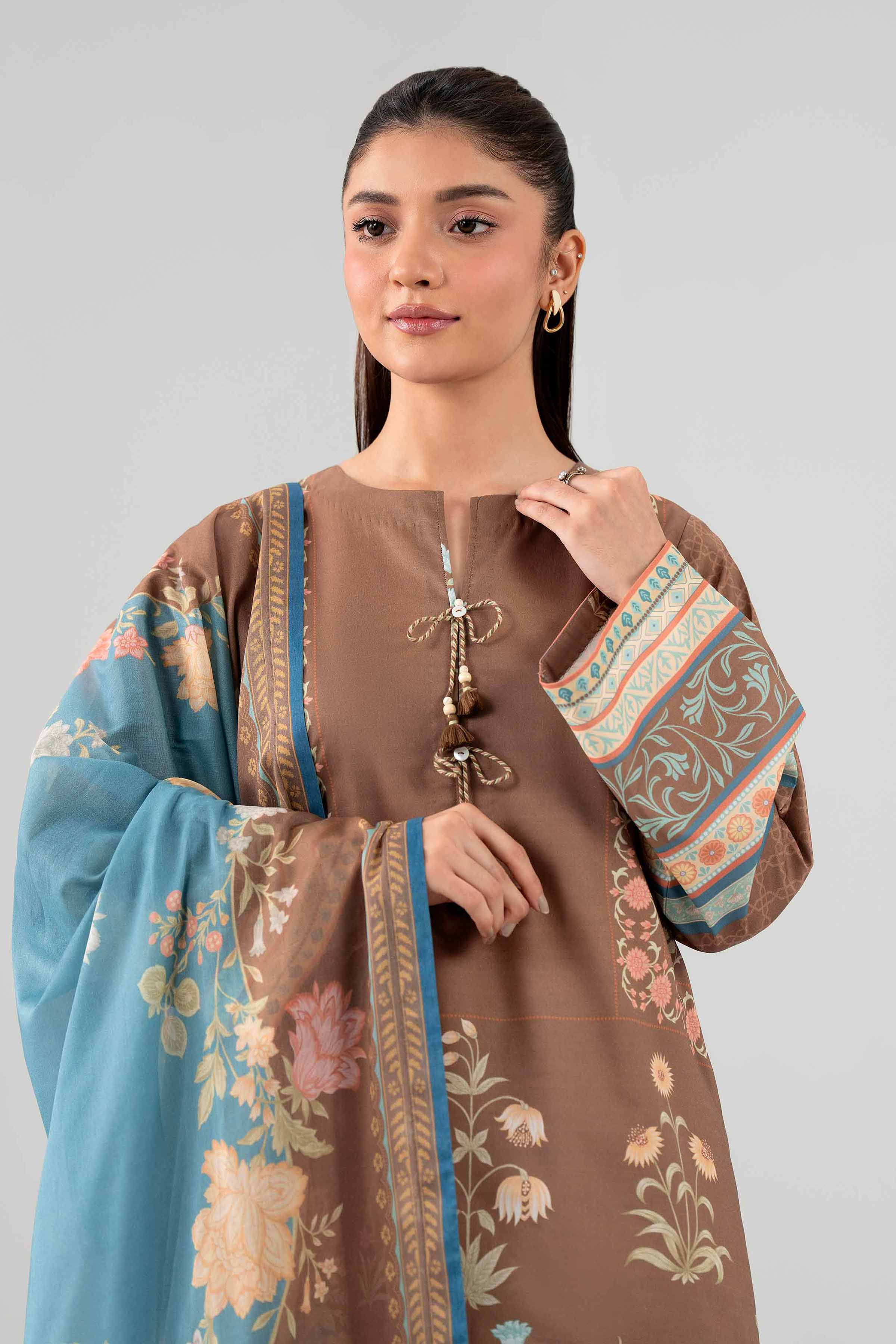3 Piece - Digital Printed Suit - 42602242