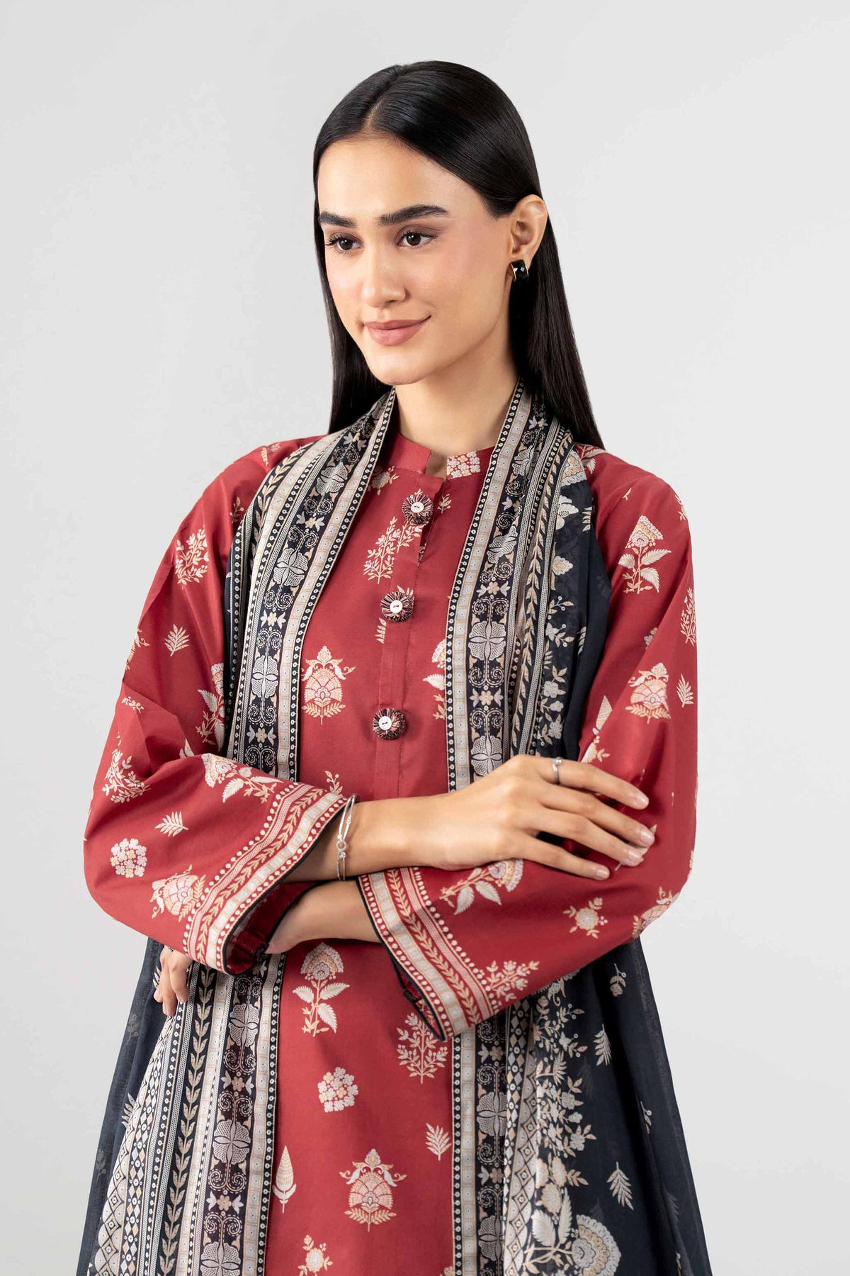 3 Piece - Printed Suit - 42602268