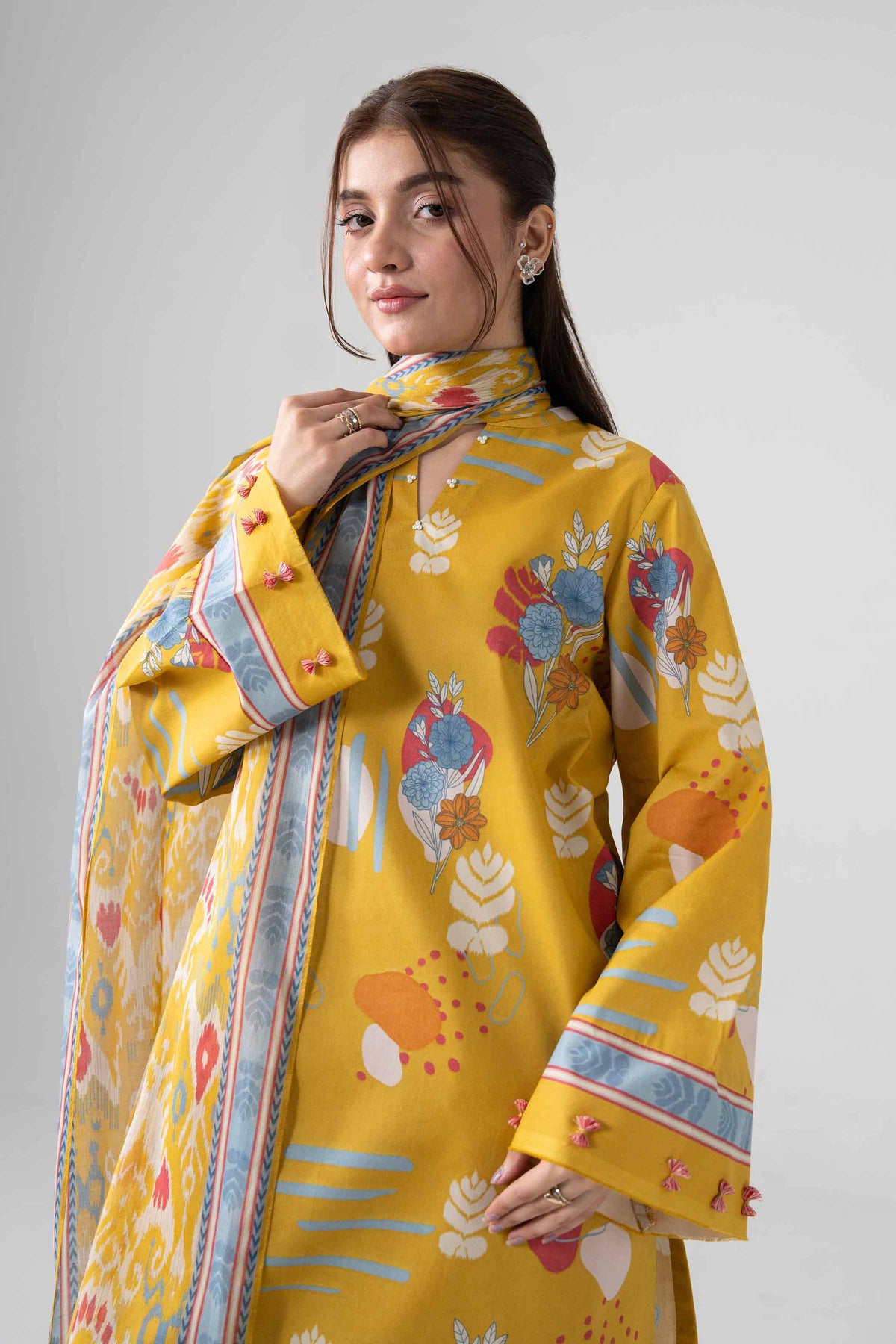 3 Piece - Printed Suit - 42602269