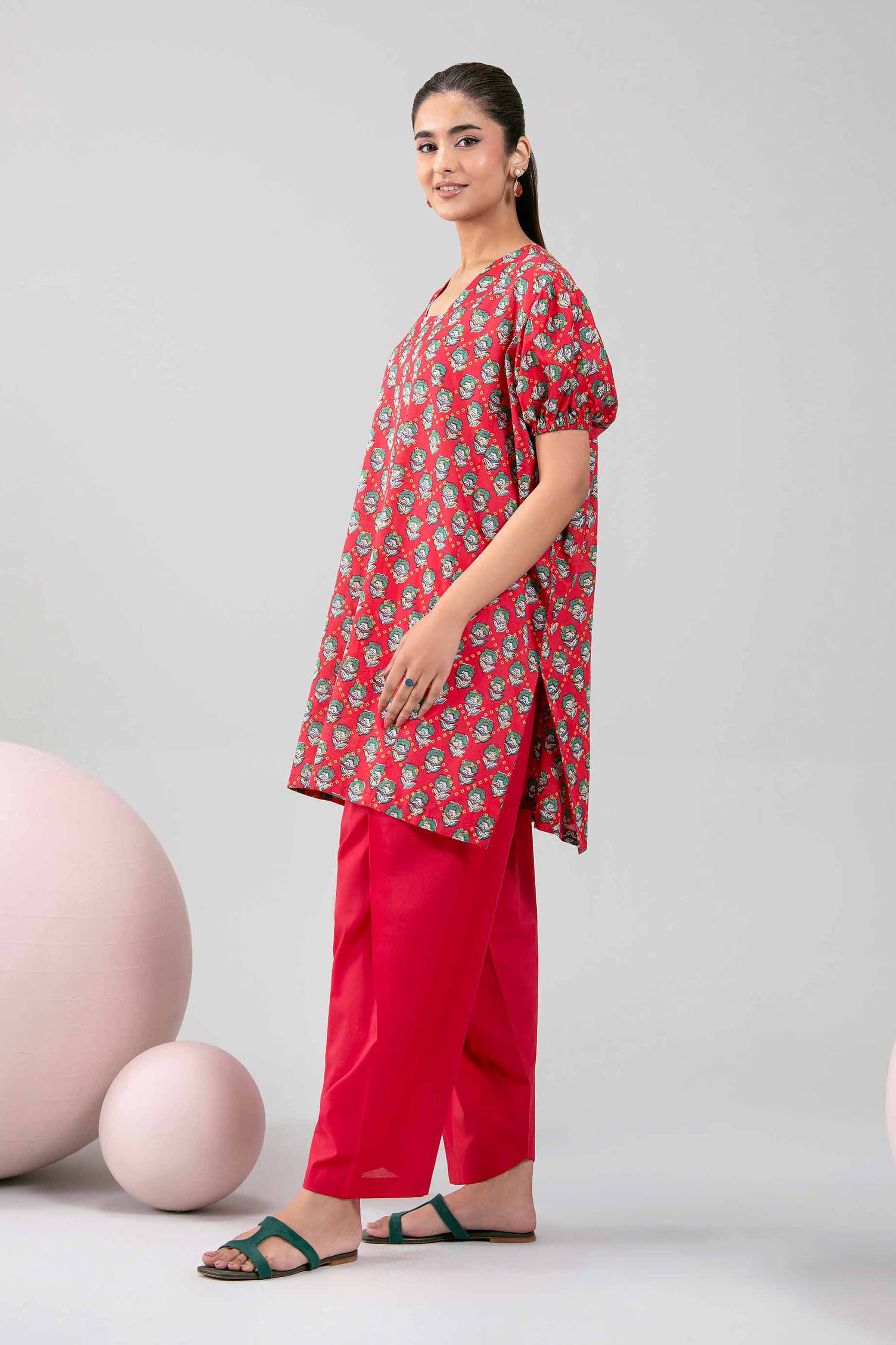 1 Piece - Printed Loose Fabric - 42602302
