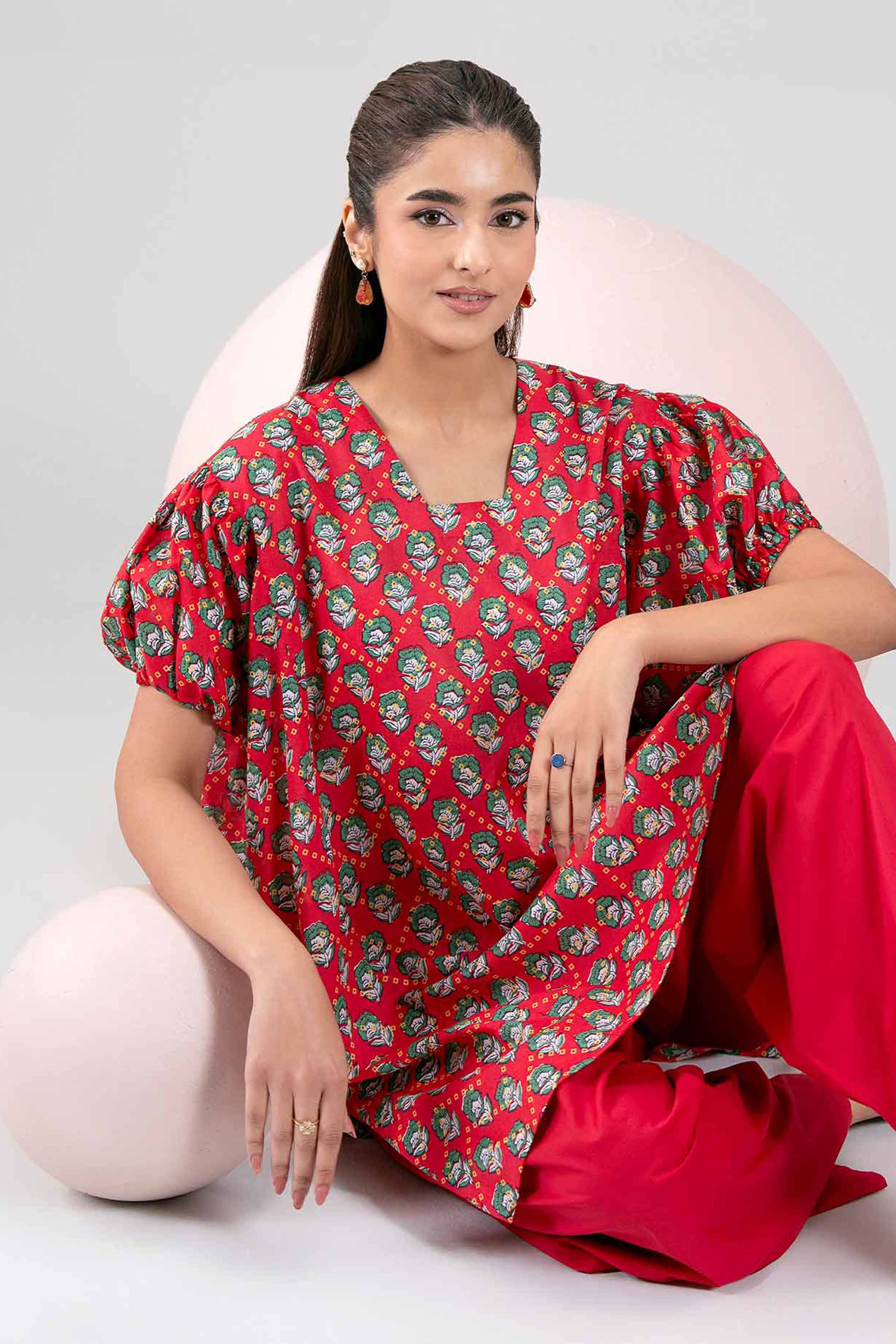 1 Piece - Printed Loose Fabric - 42602302
