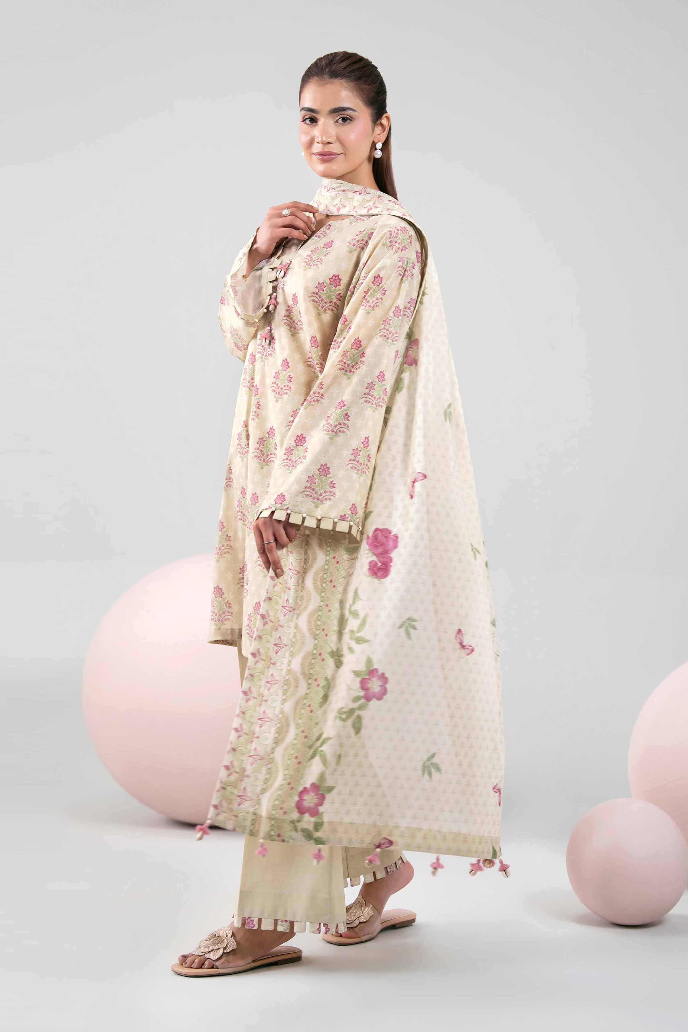 3 Piece - Printed Loose Fabric - 42602345