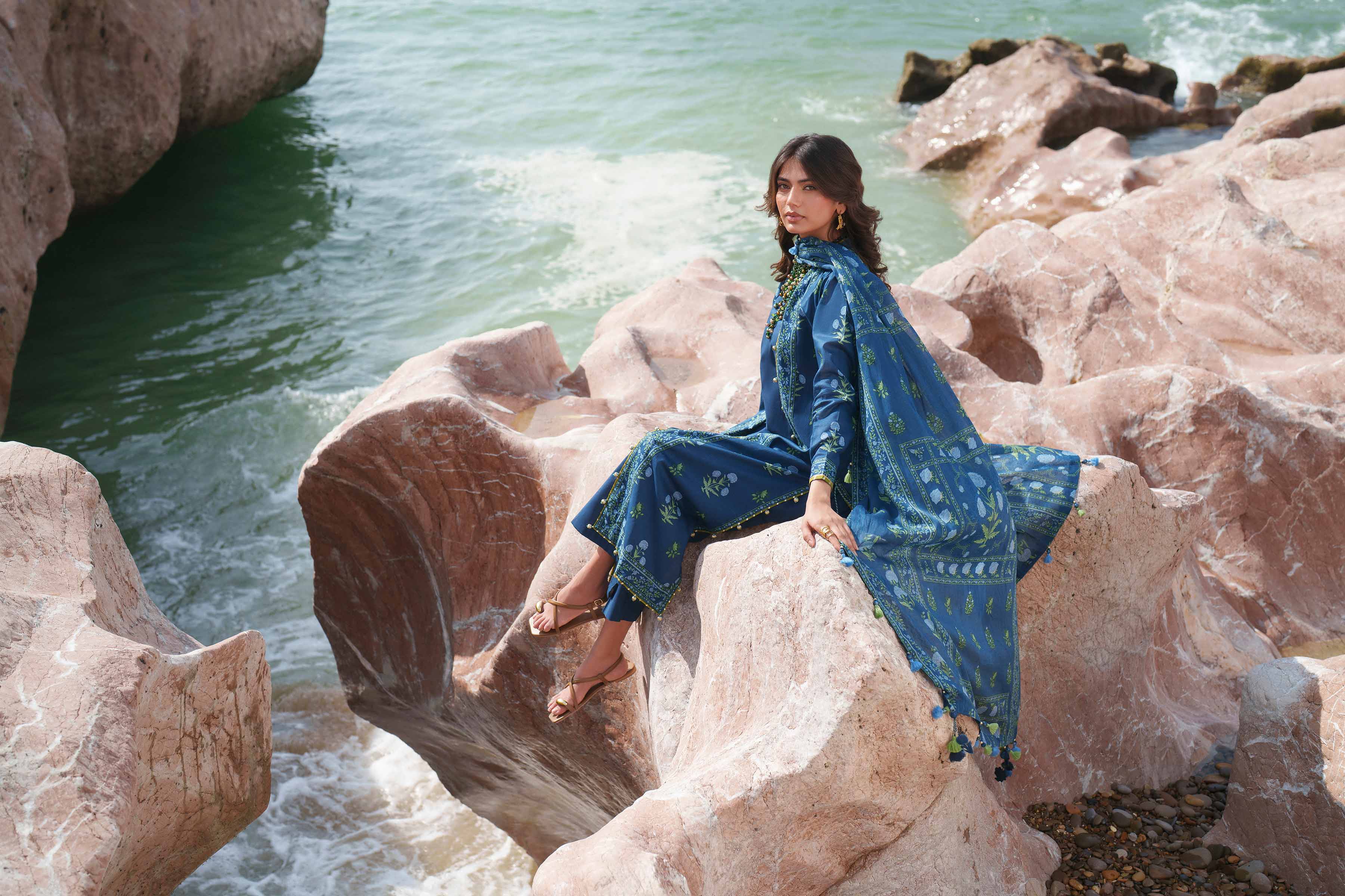 3 Piece - Printed Loose Fabric - 42602359