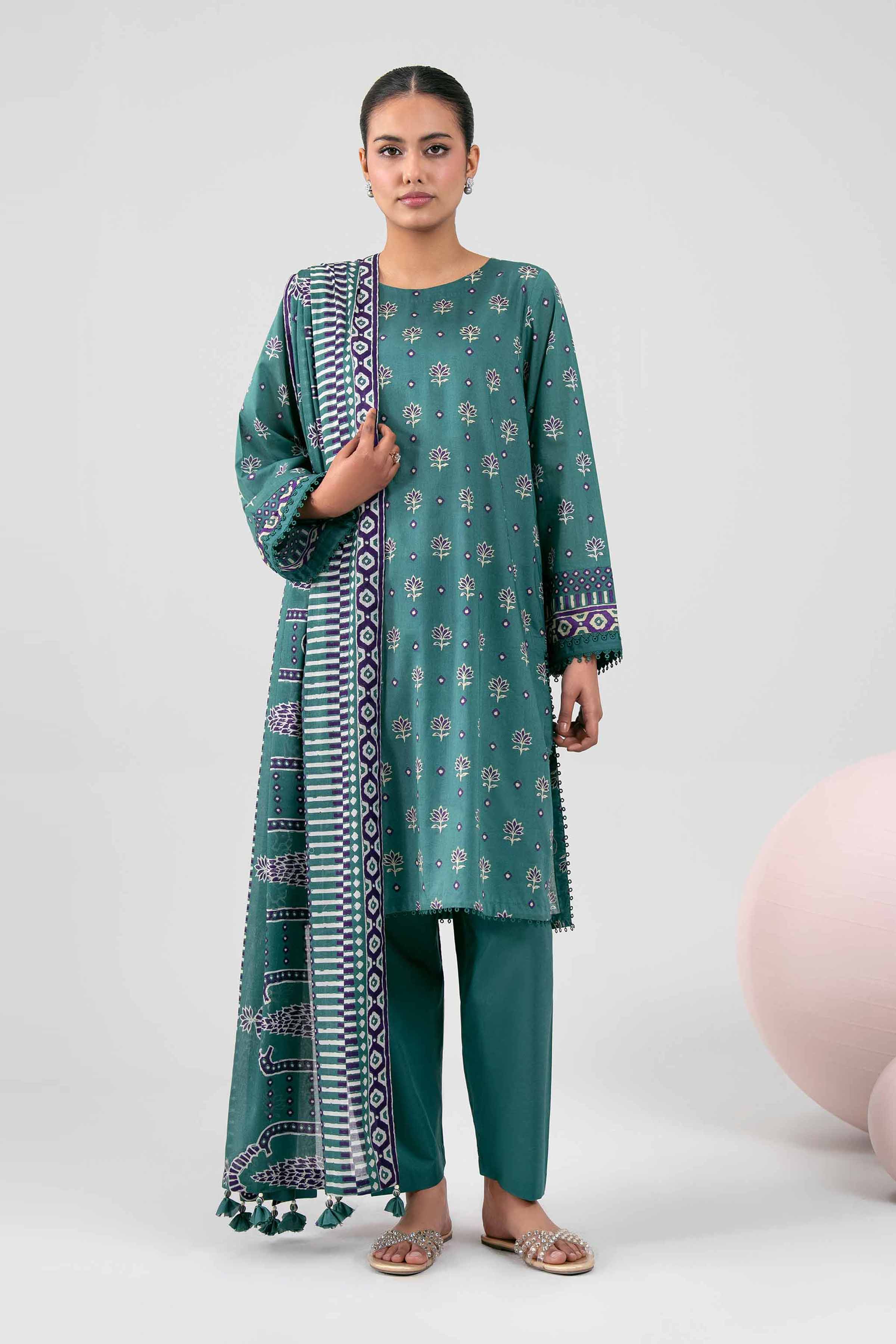 3 Piece - Printed Loose Fabric - 42602363