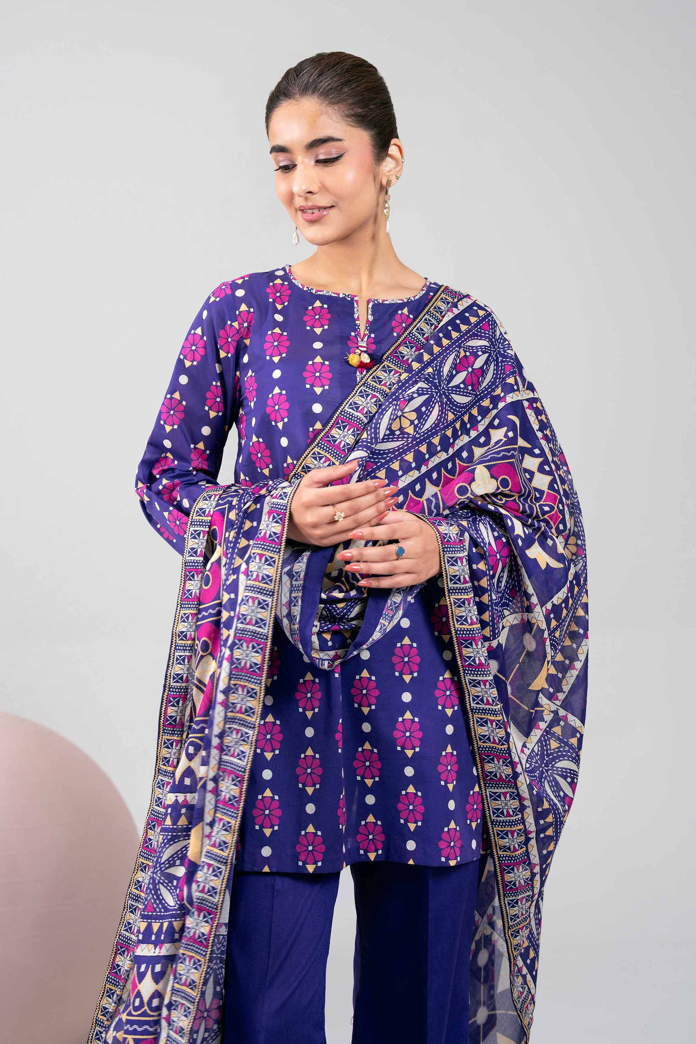 3 Piece - Printed Loose Fabric - 42602380