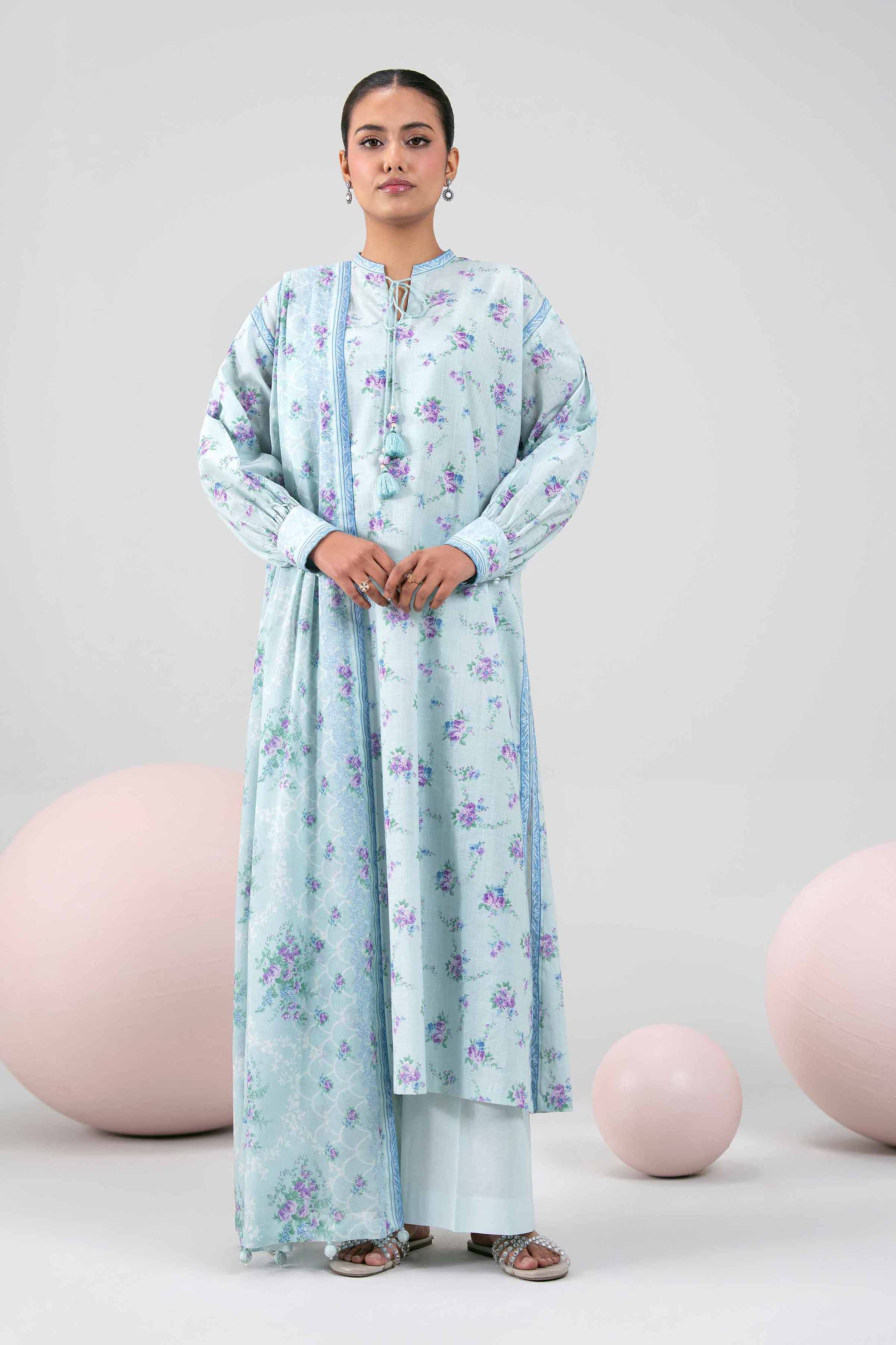 3 Piece - Printed Suit - 42602404