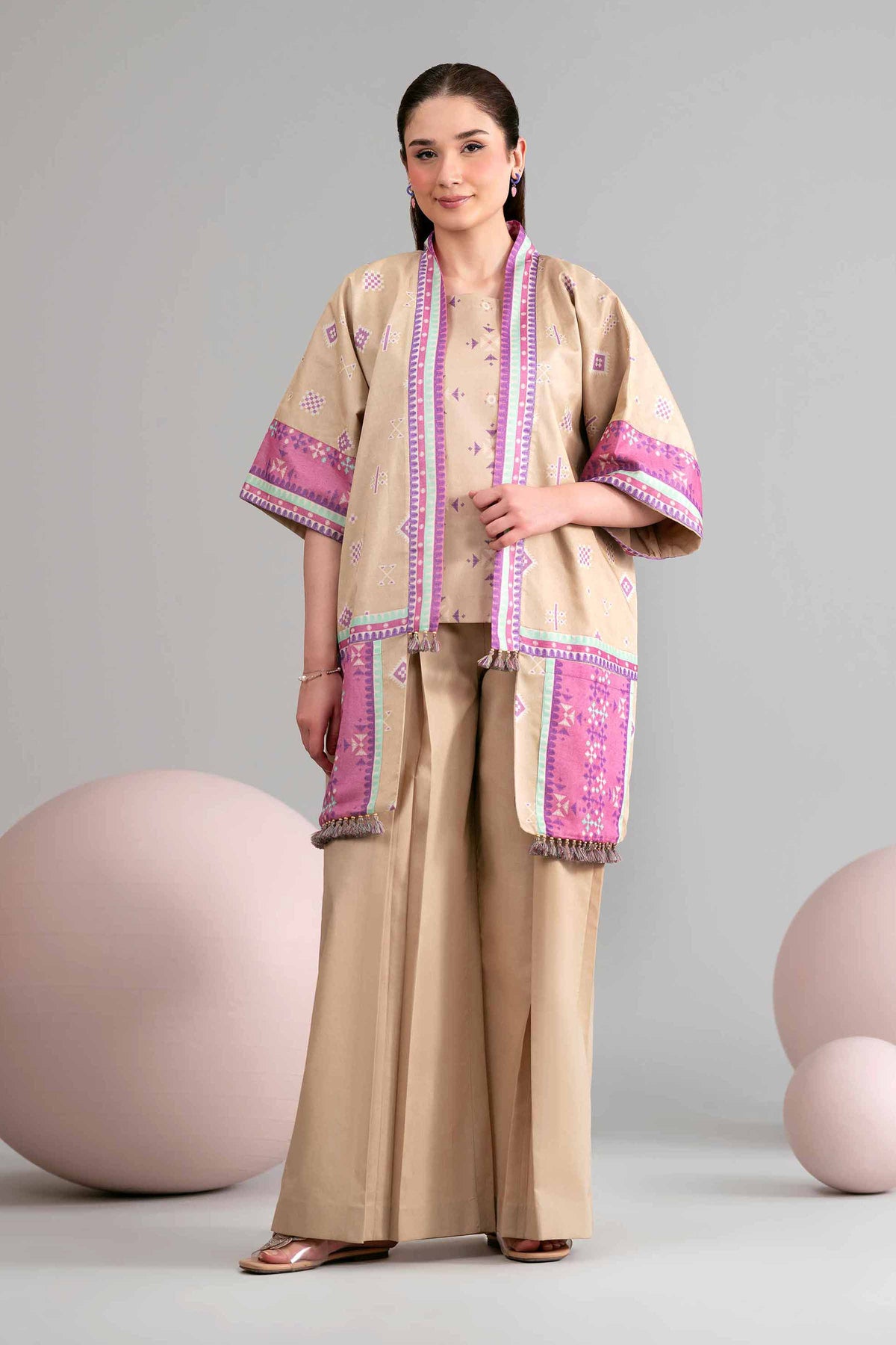 3 Piece - Printed Loose Fabric - 42602414