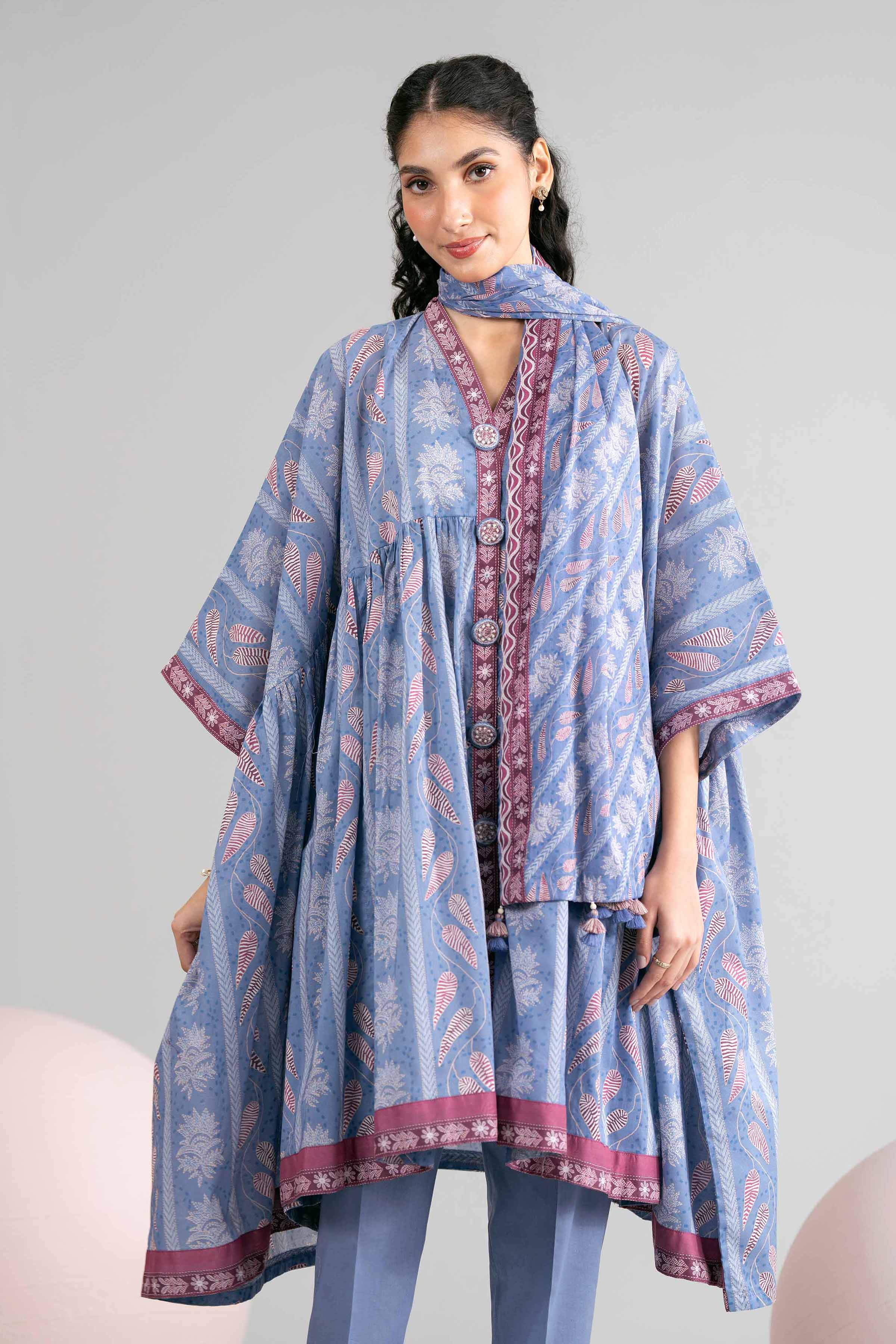 3 Piece - Printed Loose Fabric - 42602419