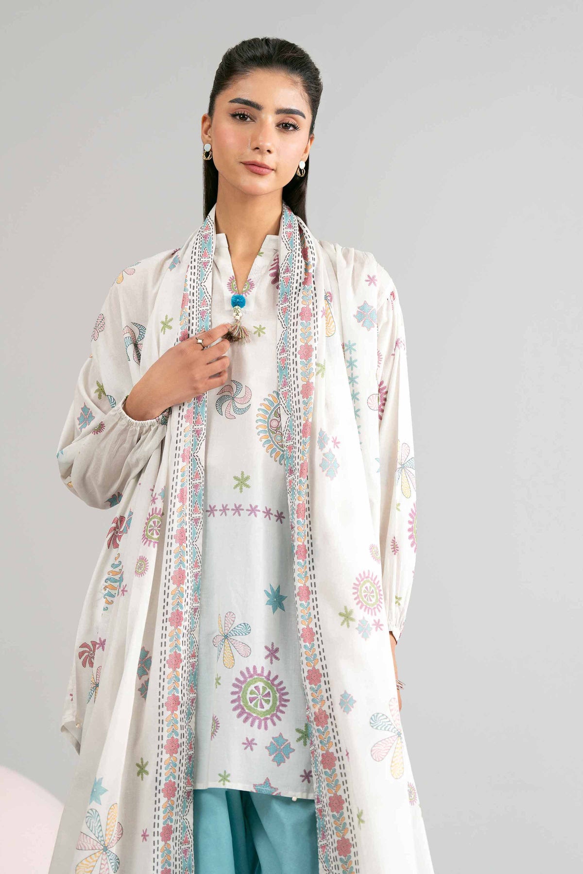 3 Piece - Printed Loose Fabric - 42602420