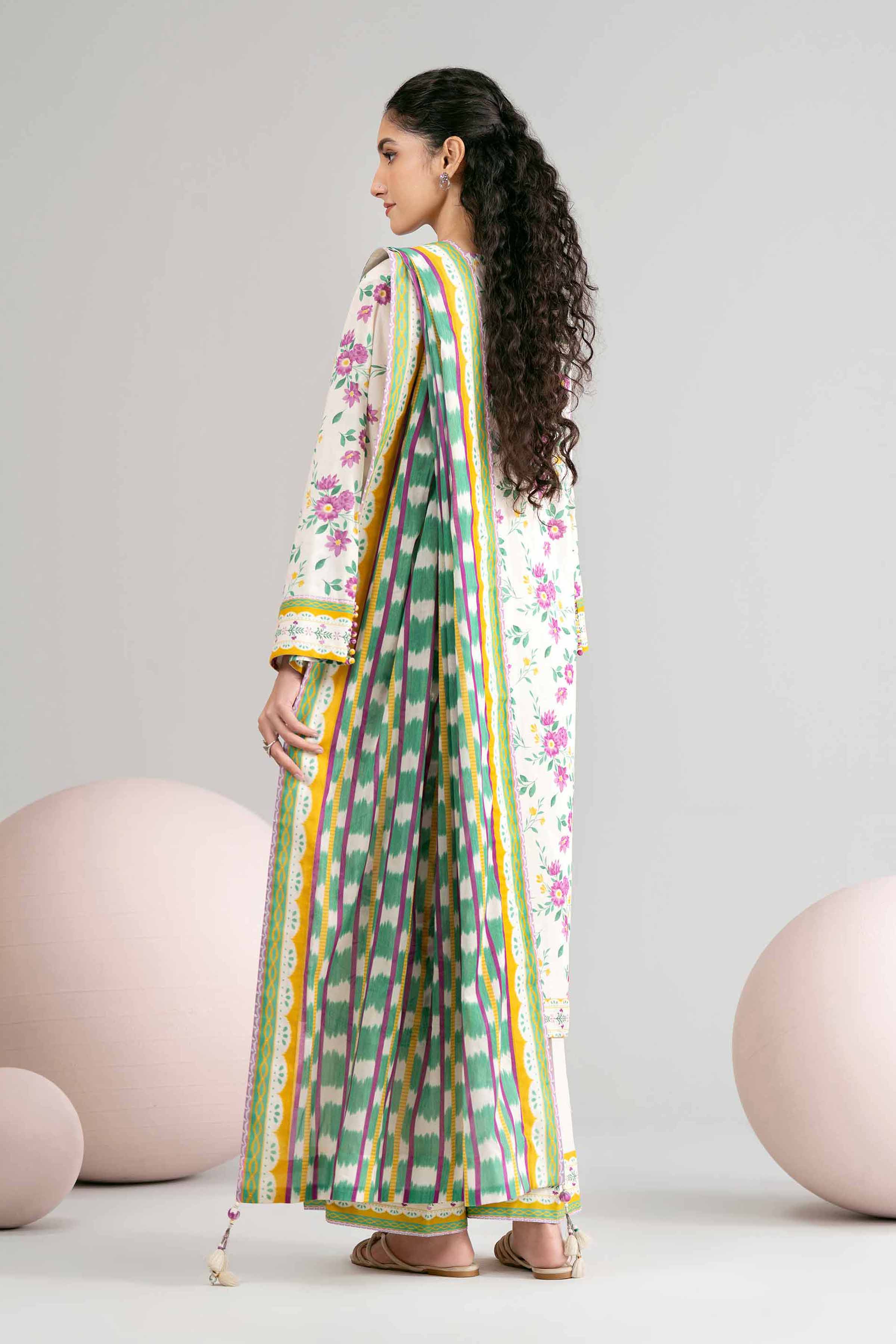 3 Piece - Printed Loose Fabric - 42602422