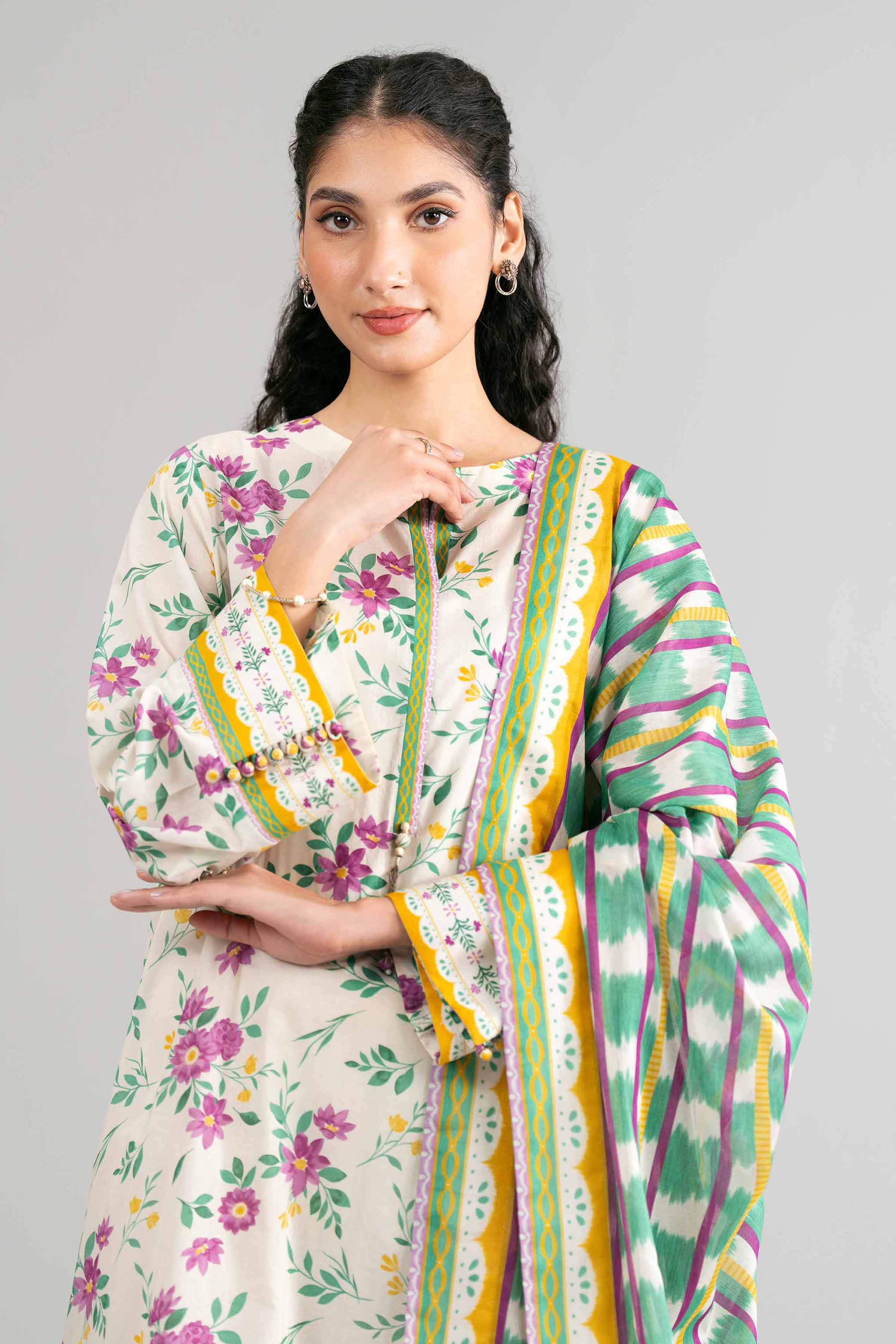 3 Piece - Printed Loose Fabric - 42602422