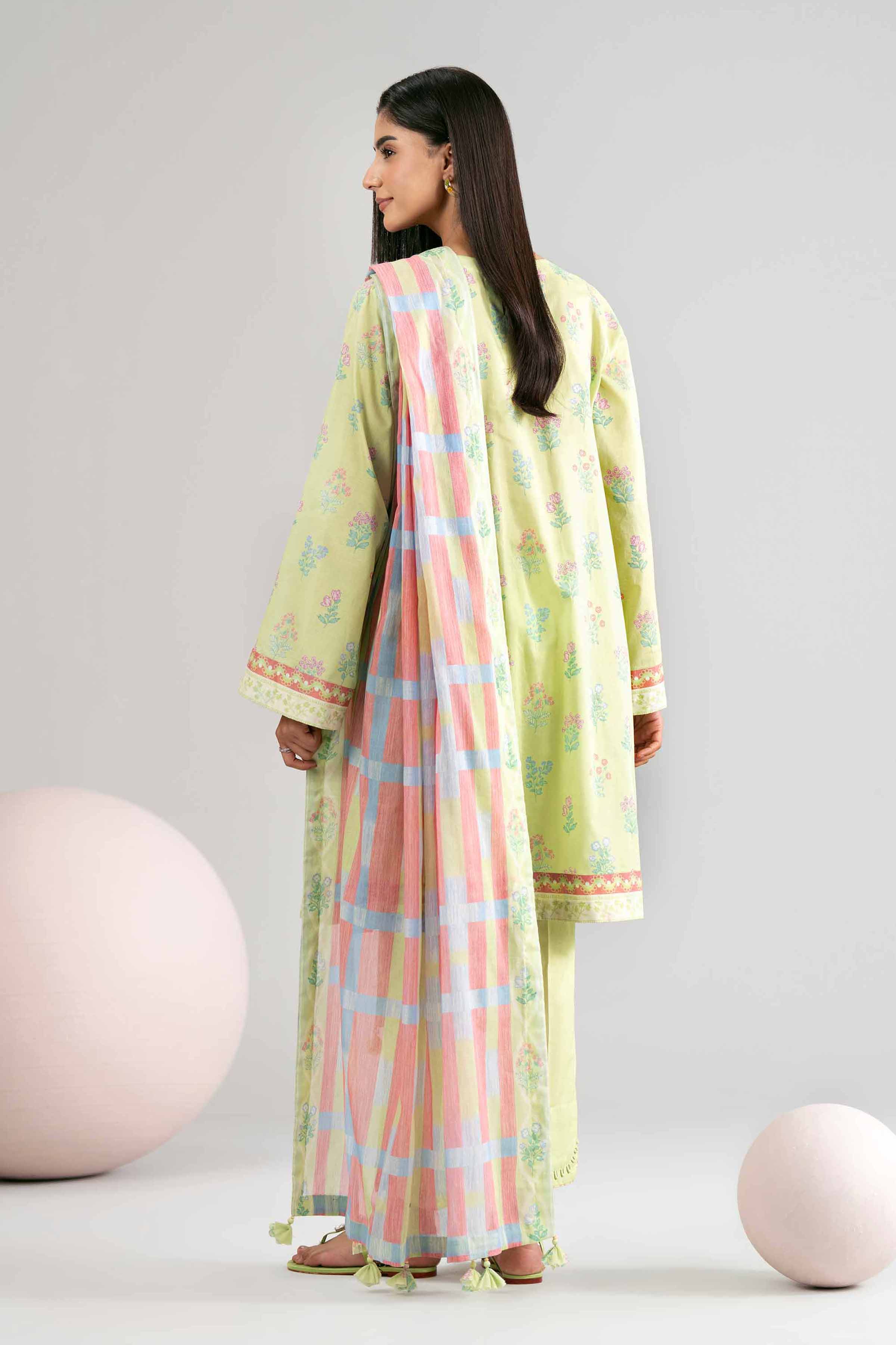 3 Piece - Printed Loose Fabric - 42602424