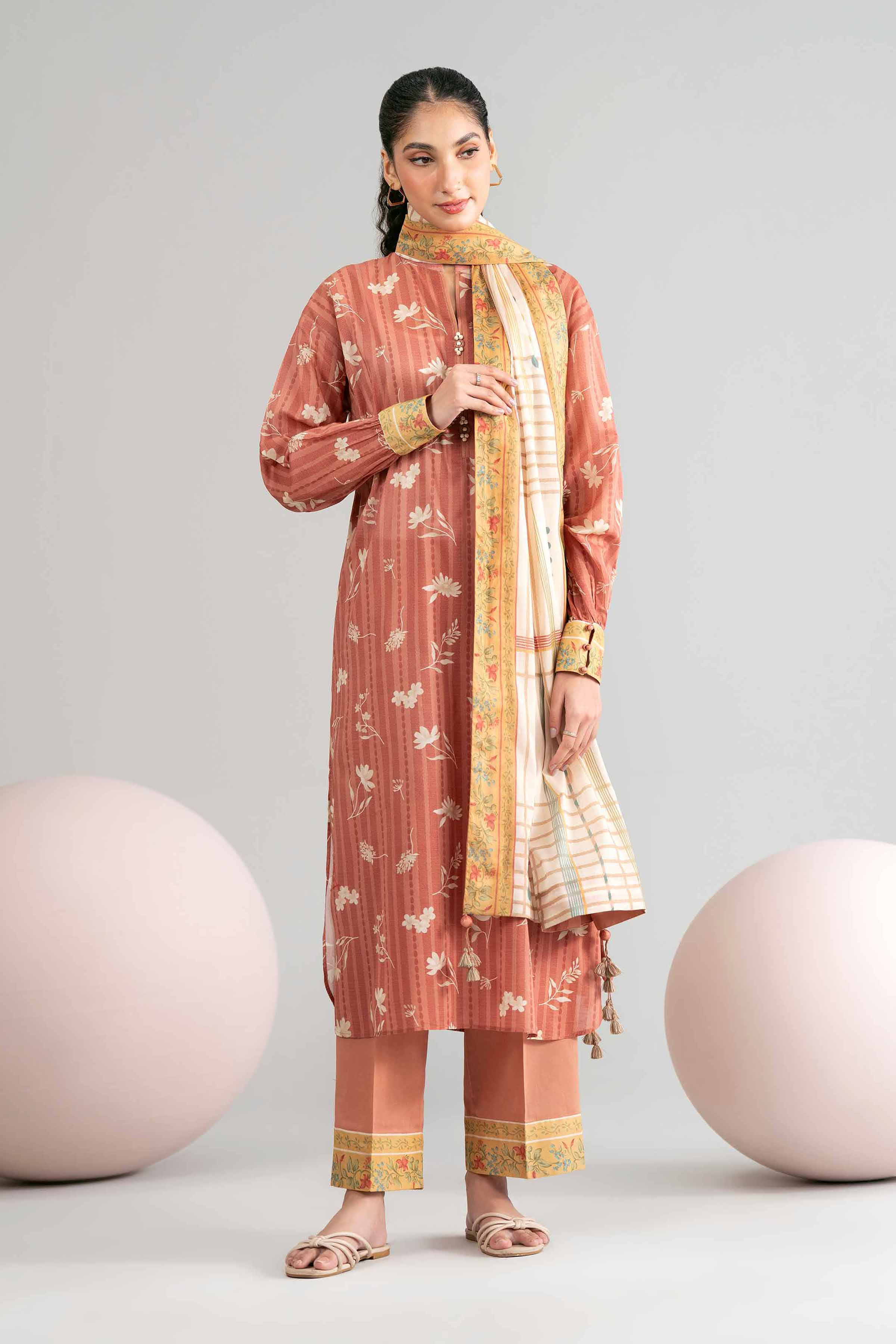 3 Piece - Printed Loose Fabric - 42602425