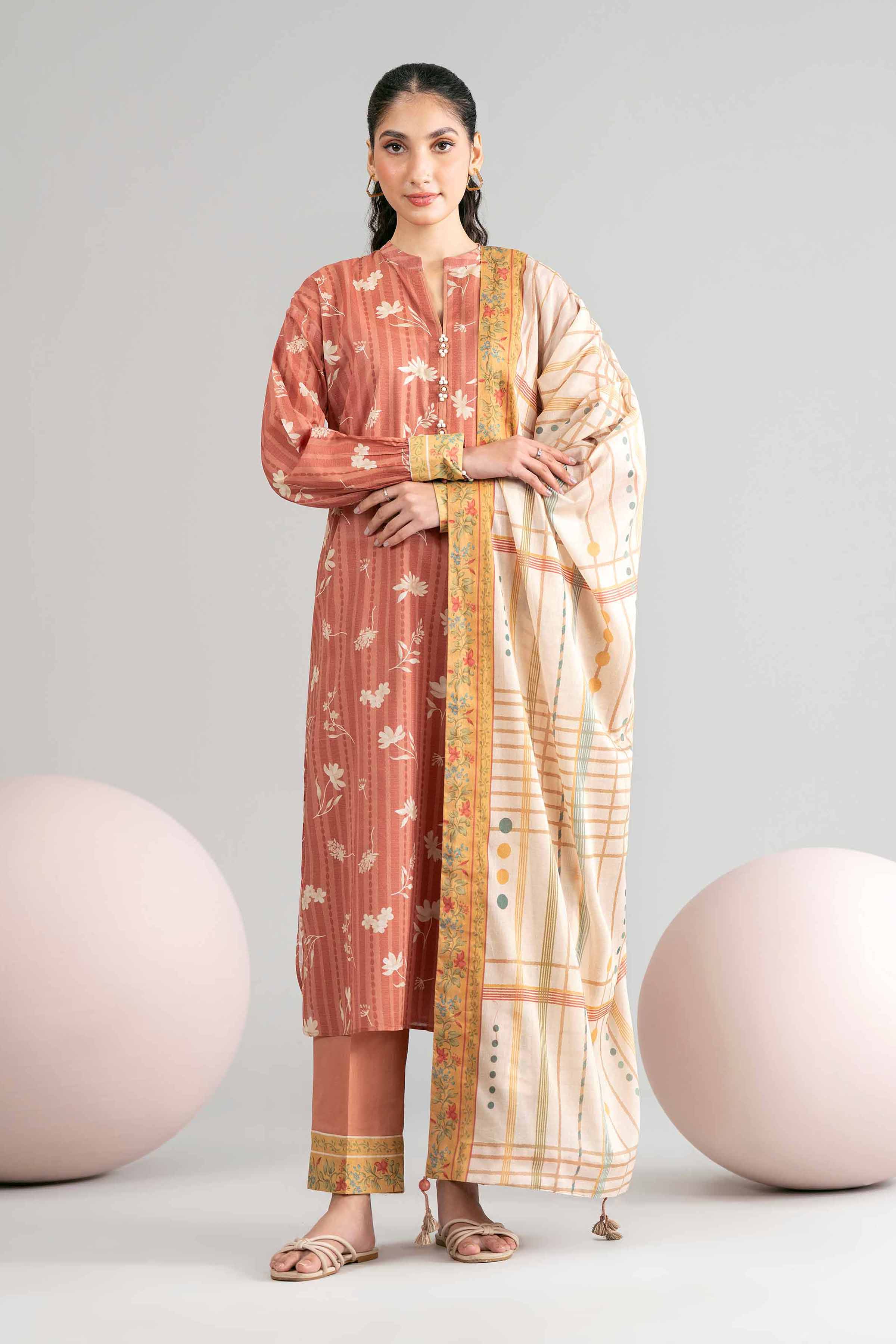 3 Piece - Printed Loose Fabric - 42602425