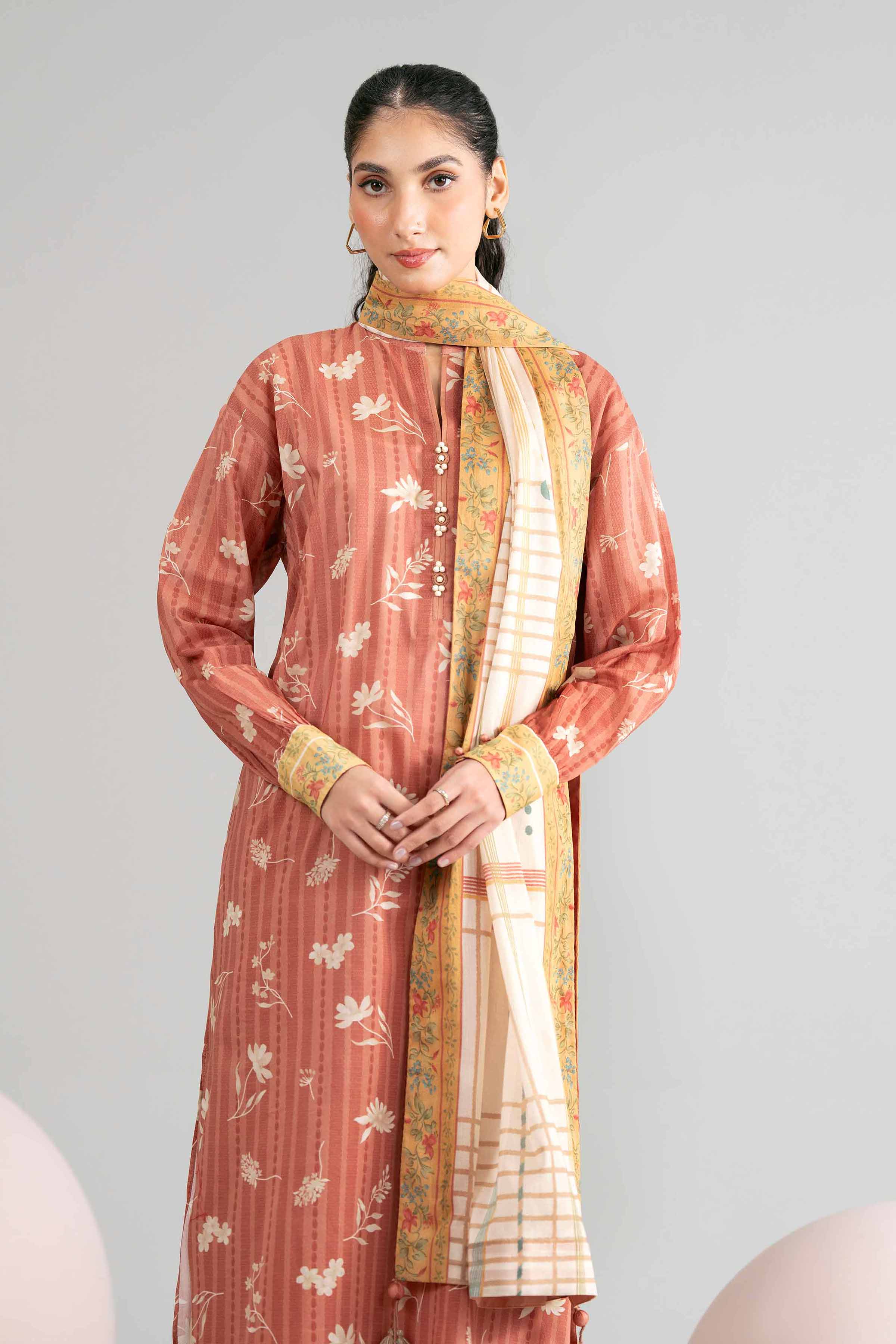 3 Piece - Printed Loose Fabric - 42602425